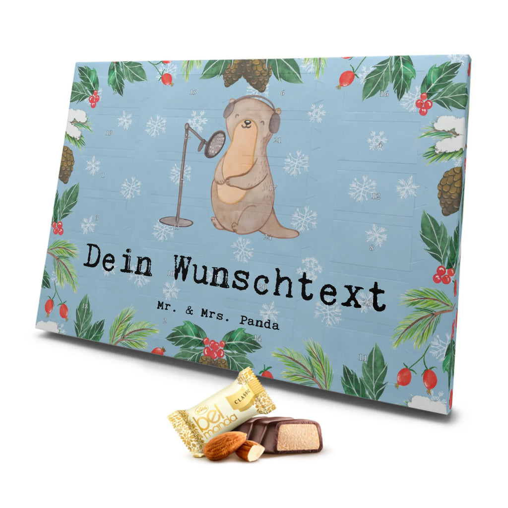 Personalisierter Marzipan Adventskalender Otter Podcast aufnehmen Personalisierter Marzipan Adventskalender, Geschenk, Sport, Sportart, Hobby, Schenken, Danke, Dankeschön, Auszeichnung, Gewinn, Sportler, Podcast aufnehmen, Podcast produzieren, Podcasterin, Podcaster