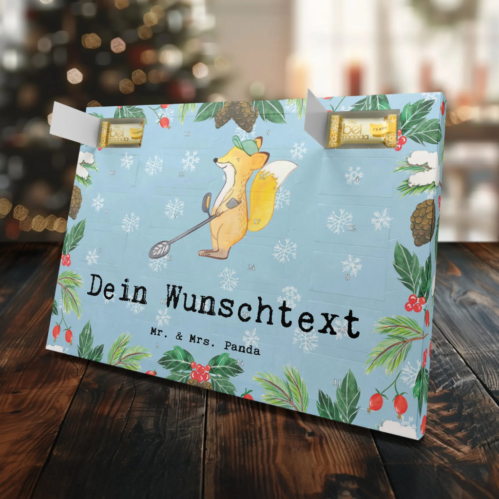 Personalisierter Marzipan Adventskalender Fuchs Metalldetektor Personalisierter Marzipan Adventskalender, Geschenk, Sport, Sportart, Hobby, Schenken, Danke, Dankeschön, Auszeichnung, Gewinn, Sportler, Metalldetektor, Schatzsuche, Sondengänger, Münzen suchen, sondeln