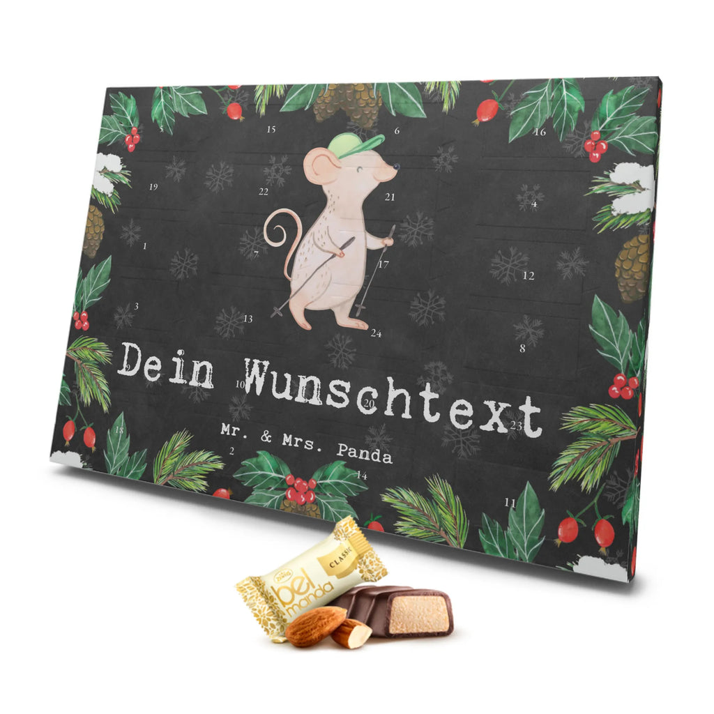 Personalisierter Marzipan Adventskalender Maus Walking Personalisierter Marzipan Adventskalender, Geschenk, Sport, Sportart, Hobby, Schenken, Danke, Dankeschön, Auszeichnung, Gewinn, Sportler, Walking, Walken, schnelles Gehen, Spazieren gehen