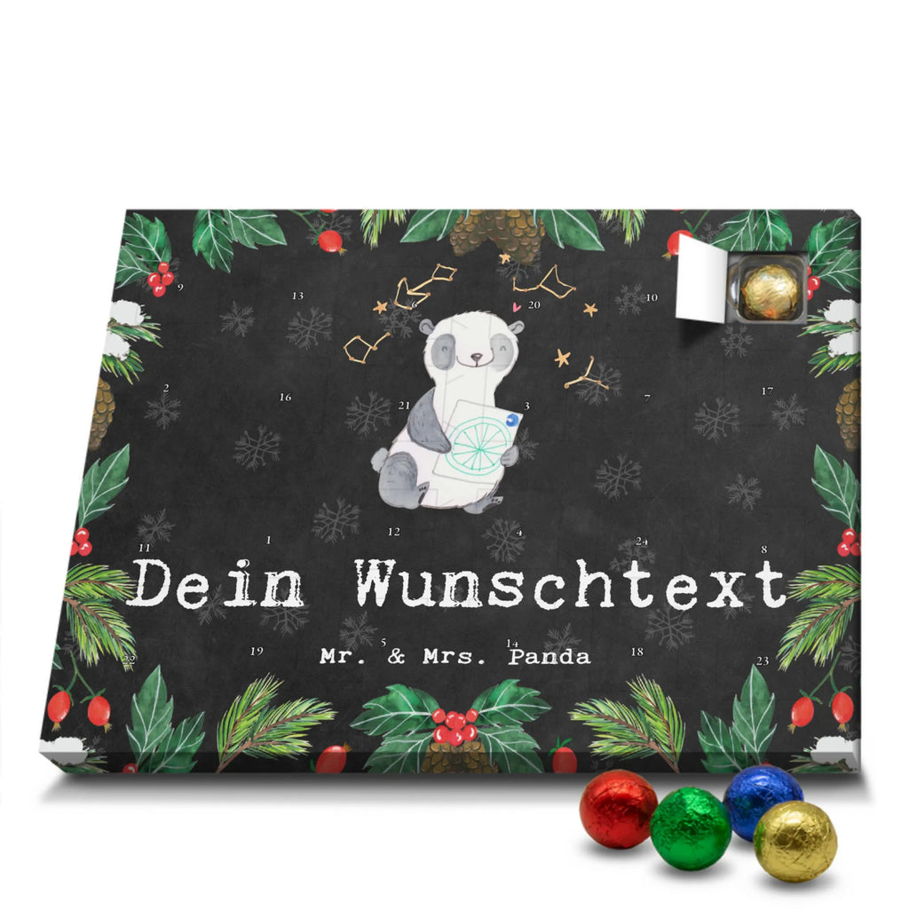 Personalisierter Schoko Adventskalender Panda Astrologie Personalisierter Adventskalender, Adventskalender mit Namen, Geschenk, Sport, Sportart, Hobby, Schenken, Danke, Dankeschön, Auszeichnung, Gewinn, Sportler, Astrologie, Horoskop, Sternbilder