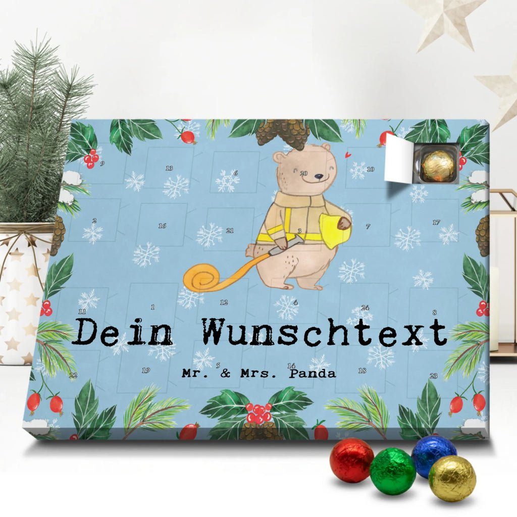 Personalisierter Schoko Adventskalender Bär Freiwillige Feuerwehr Personalisierter Adventskalender, Adventskalender mit Namen, Geschenk, Sport, Sportart, Hobby, Schenken, Danke, Dankeschön, Auszeichnung, Gewinn, Sportler, Freiwillige Feuerwehr, Feuerwehrfest, Jugendfeuerwehr