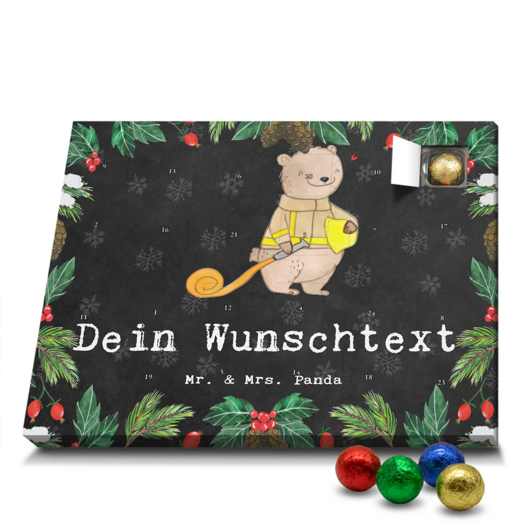 Personalisierter Schoko Adventskalender Bär Freiwillige Feuerwehr Personalisierter Adventskalender, Adventskalender mit Namen, Geschenk, Sport, Sportart, Hobby, Schenken, Danke, Dankeschön, Auszeichnung, Gewinn, Sportler, Freiwillige Feuerwehr, Feuerwehrfest, Jugendfeuerwehr