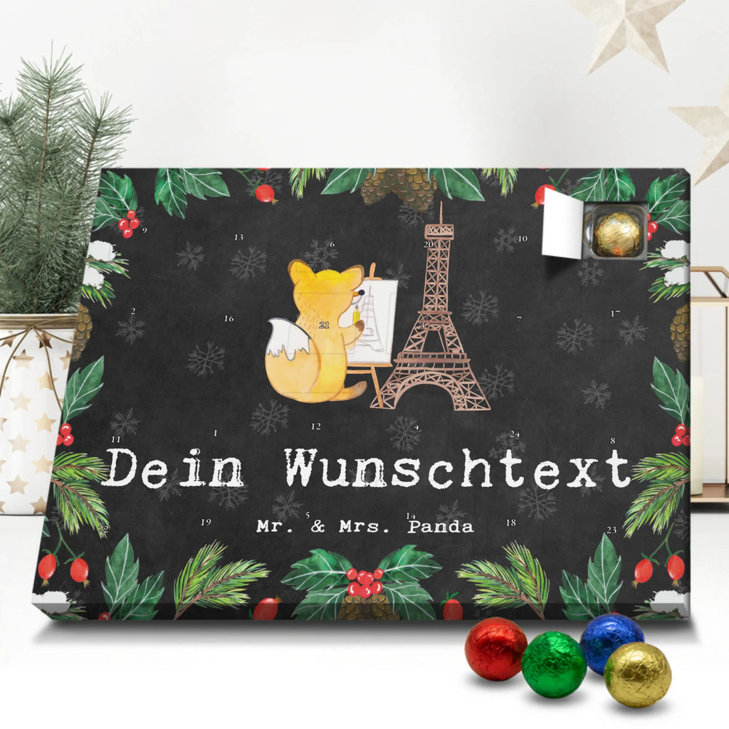 Personalisierter Schoko Adventskalender Fuchs Urban sketching Personalisierter Adventskalender, Adventskalender mit Namen, Geschenk, Sport, Sportart, Hobby, Schenken, Danke, Dankeschön, Auszeichnung, Gewinn, Sportler, Urban Sketching, Zeichnen, Künstler, Malen, Zeichenschule