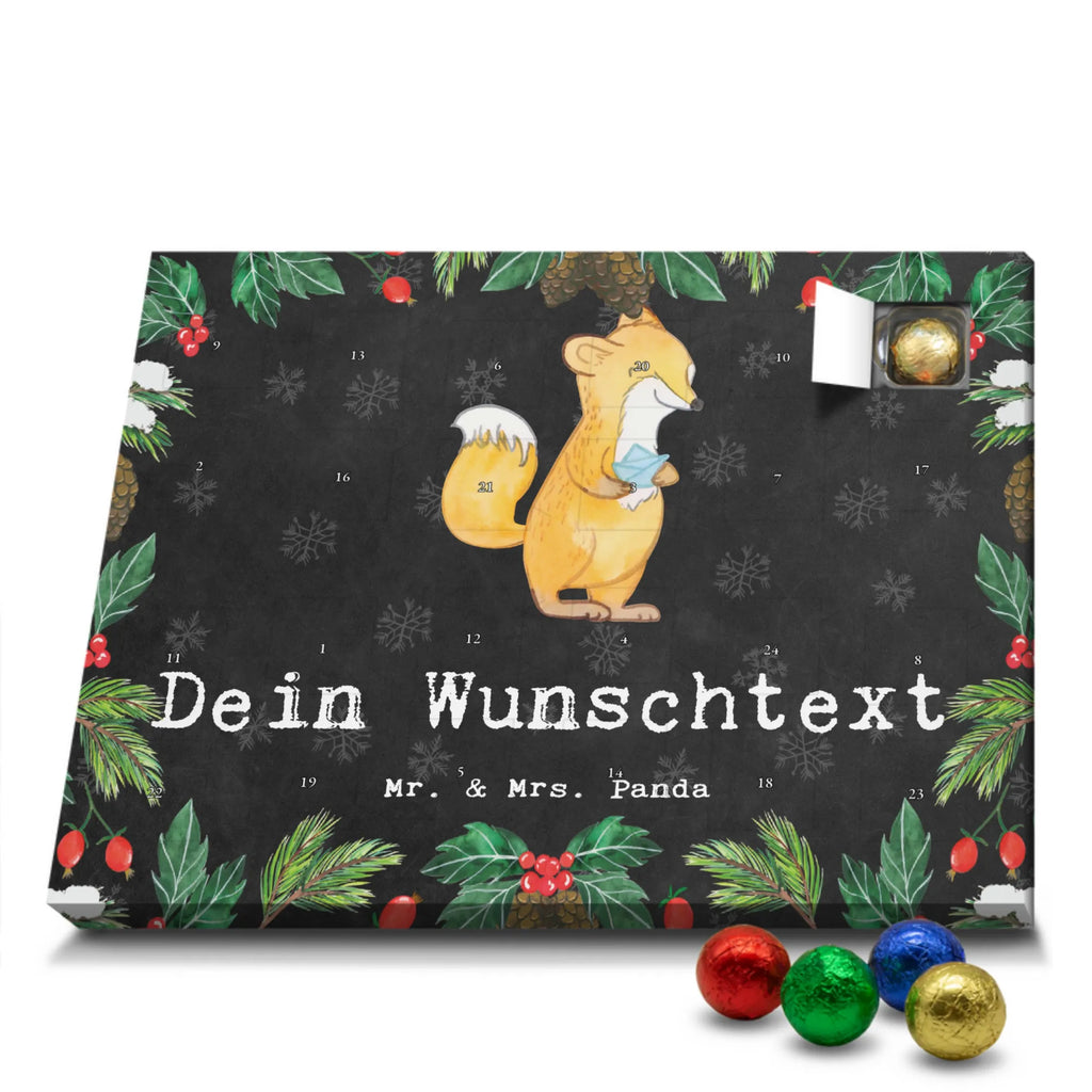 Personalisierter Schoko Adventskalender Fuchs Origami Personalisierter Adventskalender, Adventskalender mit Namen, Geschenk, Sport, Sportart, Hobby, Schenken, Danke, Dankeschön, Auszeichnung, Gewinn, Sportler, Origami, Papier Falten, Basteln, japanische Faltkunst, DIY