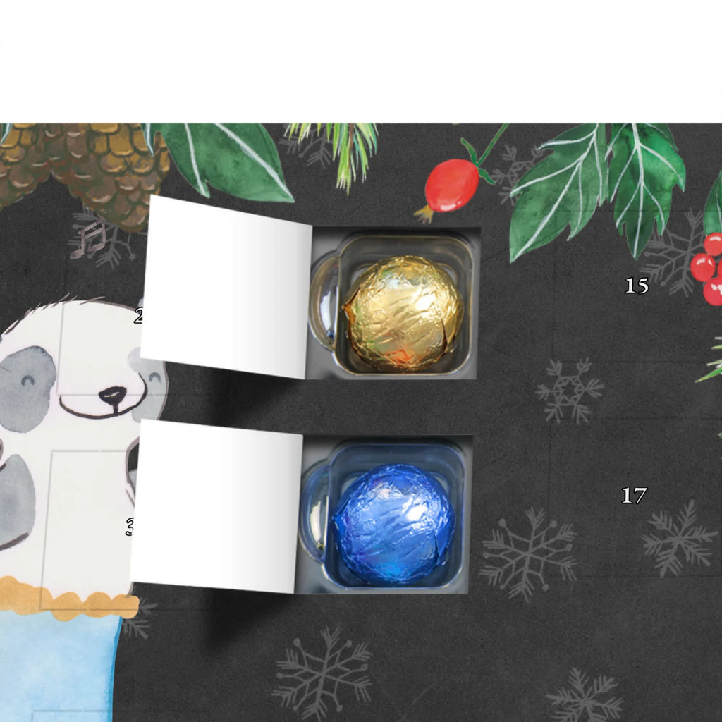 Personalisierter Schoko Adventskalender Panda Bauchtanz Personalisierter Adventskalender, Adventskalender mit Namen, Geschenk, Sport, Sportart, Hobby, Schenken, Danke, Dankeschön, Auszeichnung, Gewinn, Sportler, Bauchtanz, orientalischer Tanz, Tanzen