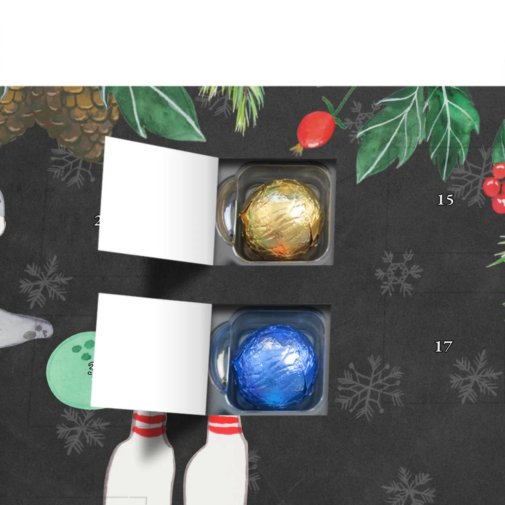 Personalisierter Schoko Adventskalender Panda Bowling Personalisierter Adventskalender, Adventskalender mit Namen, Geschenk, Sport, Sportart, Hobby, Schenken, Danke, Dankeschön, Auszeichnung, Gewinn, Sportler, Bowling, Bowlen gehen, Bowling Center