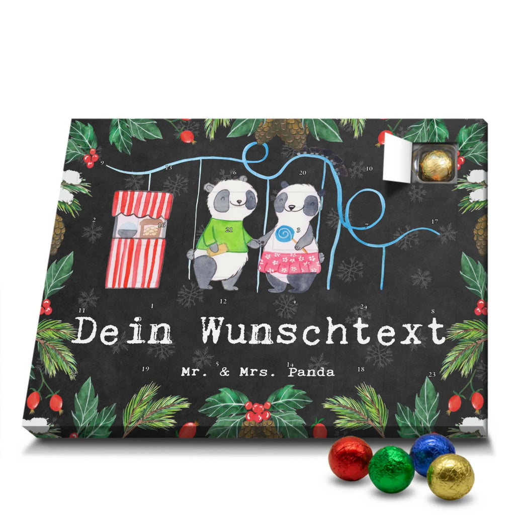 Personalisierter Schoko Adventskalender Pandas Freizeitpark besuchen Personalisierter Adventskalender, Adventskalender mit Namen, Geschenk, Sport, Sportart, Hobby, Schenken, Danke, Dankeschön, Auszeichnung, Gewinn, Sportler, Freizeitpark besuchen, Achterbahn fahren