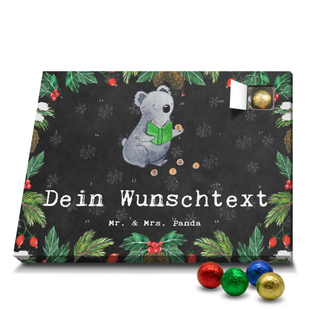 Personalisierter Schoko Adventskalender Koala Münzen sammeln Personalisierter Adventskalender, Adventskalender mit Namen, Geschenk, Sport, Sportart, Hobby, Schenken, Danke, Dankeschön, Auszeichnung, Gewinn, Sportler, Münzen sammeln, Numismatik, Münzen aus aller Welt