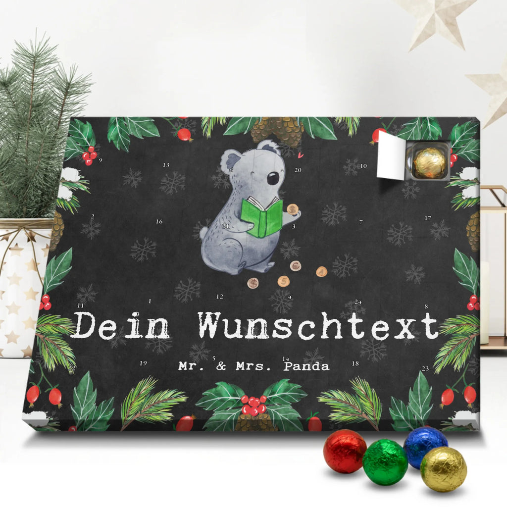 Personalisierter Schoko Adventskalender Koala Münzen sammeln Personalisierter Adventskalender, Adventskalender mit Namen, Geschenk, Sport, Sportart, Hobby, Schenken, Danke, Dankeschön, Auszeichnung, Gewinn, Sportler, Münzen sammeln, Numismatik, Münzen aus aller Welt