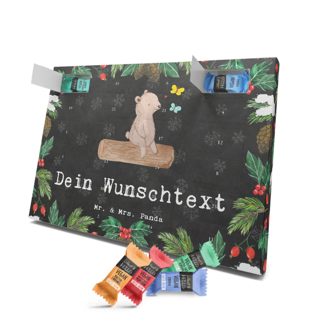 Personalisierter veganer Adventskalender Bär Naturliebhaber Personalisierter veganer Adventskalender, Geschenk, Sport, Sportart, Hobby, Schenken, Danke, Dankeschön, Auszeichnung, Gewinn, Sportler, Naturliebhaber, Outdoor, Wandern, Nature Lover