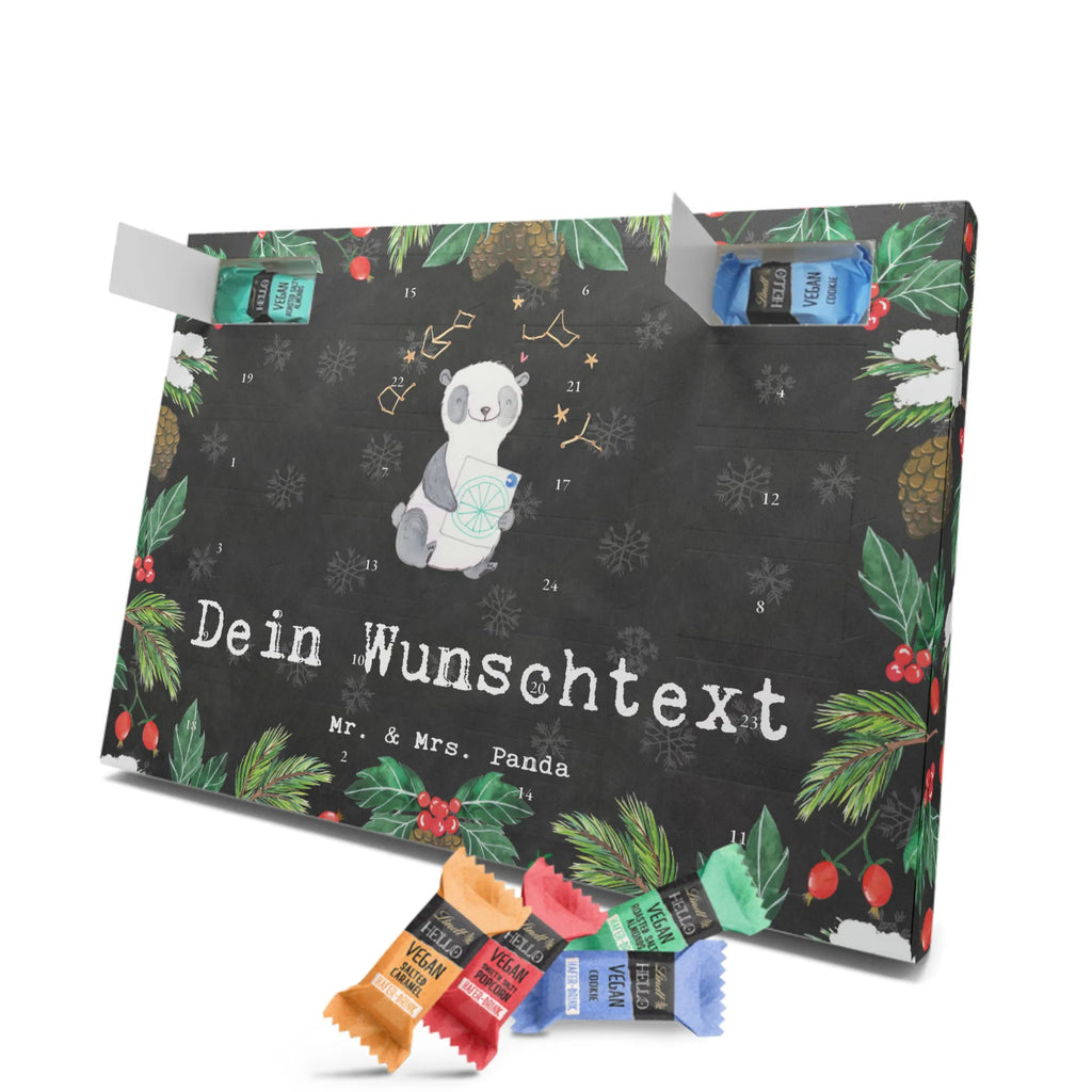 Personalisierter veganer Adventskalender Panda Astrologie Personalisierter veganer Adventskalender, Geschenk, Sport, Sportart, Hobby, Schenken, Danke, Dankeschön, Auszeichnung, Gewinn, Sportler, Astrologie, Horoskop, Sternbilder