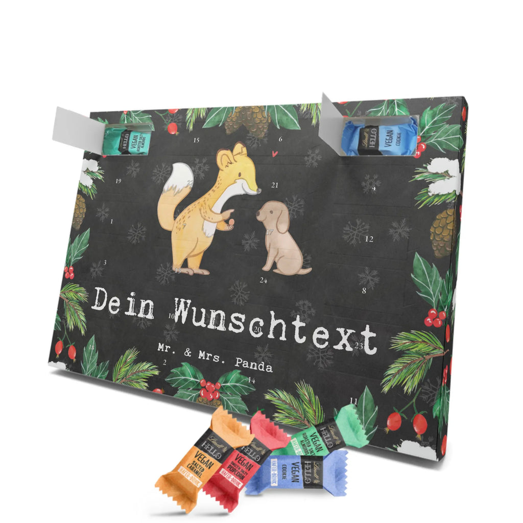 Personalisierter veganer Adventskalender Fuchs Hundetraining Personalisierter veganer Adventskalender, Geschenk, Sport, Sportart, Hobby, Schenken, Danke, Dankeschön, Auszeichnung, Gewinn, Sportler, Hundetraining, Hundeerziehung, Hundeschule, Welpenschule, Hundeprüfung