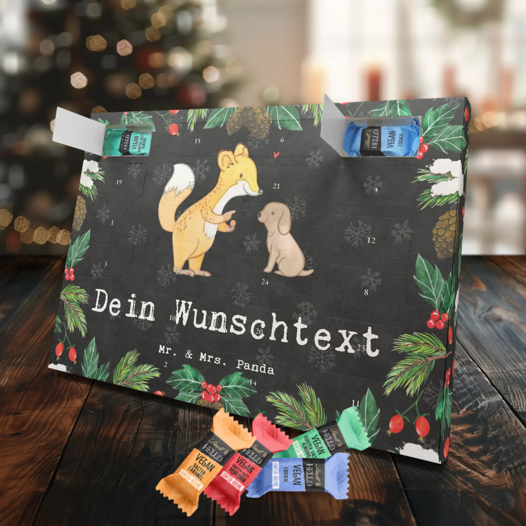 Personalisierter veganer Adventskalender Fuchs Hundetraining Personalisierter veganer Adventskalender, Geschenk, Sport, Sportart, Hobby, Schenken, Danke, Dankeschön, Auszeichnung, Gewinn, Sportler, Hundetraining, Hundeerziehung, Hundeschule, Welpenschule, Hundeprüfung