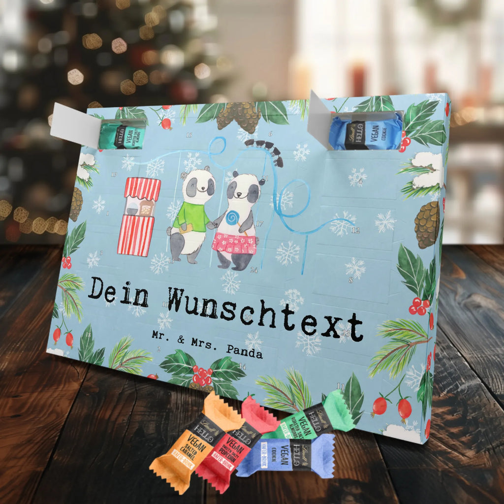 Personalisierter veganer Adventskalender Pandas Freizeitpark besuchen Personalisierter veganer Adventskalender, Geschenk, Sport, Sportart, Hobby, Schenken, Danke, Dankeschön, Auszeichnung, Gewinn, Sportler, Freizeitpark besuchen, Achterbahn fahren