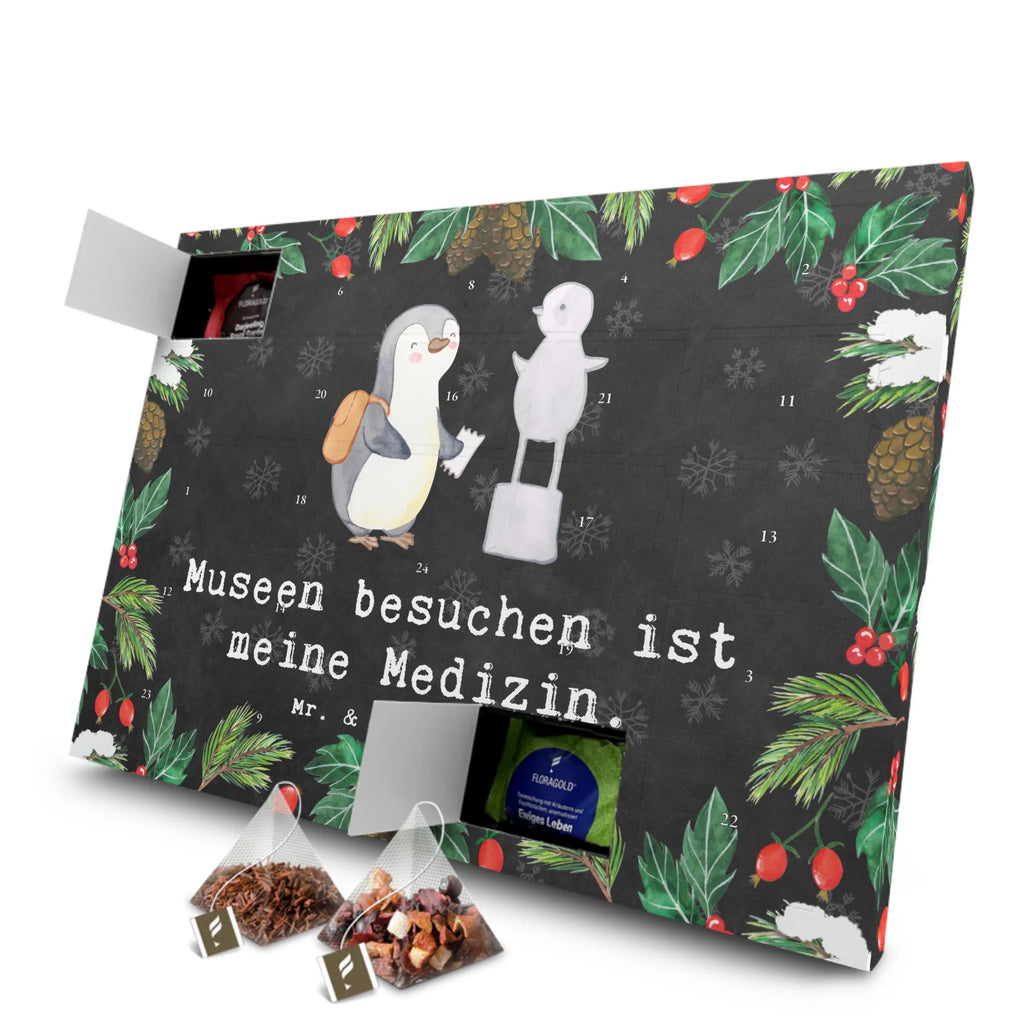 Tee Adventskalender Pinguin Museum besuchen Adventskalender, Kerzen Adventskalender, Duftkerzen Adventskalender, Geschenk, Sport, Sportart, Hobby, Schenken, Danke, Dankeschön, Auszeichnung, Gewinn, Sportler, Museum besuchen, Museen