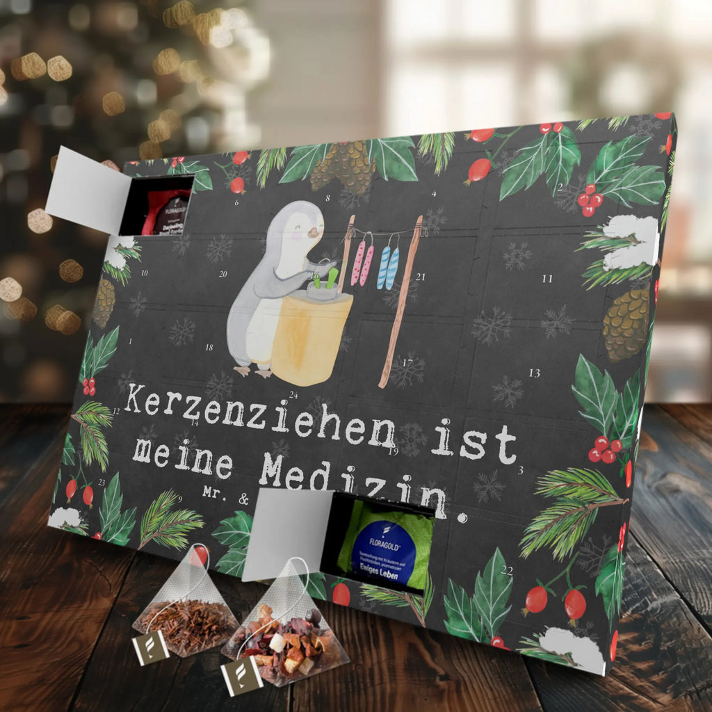 Tee Adventskalender Pinguin Kerzenziehen Adventskalender, Kerzen Adventskalender, Duftkerzen Adventskalender, Geschenk, Sport, Sportart, Hobby, Schenken, Danke, Dankeschön, Auszeichnung, Gewinn, Sportler, Kerzenziehen, Kerzen ziehen. DIY, Deko basteln