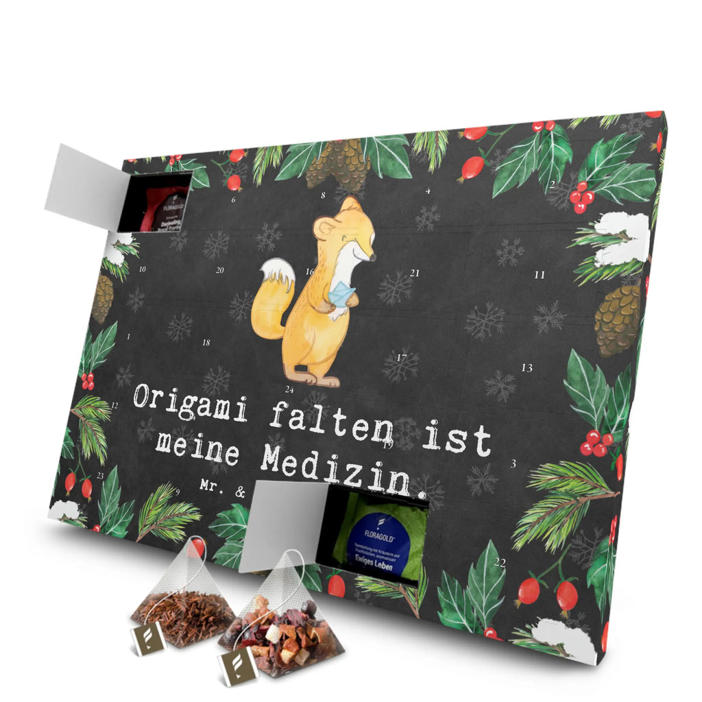 Tee Adventskalender Fuchs Origami Adventskalender, Kerzen Adventskalender, Duftkerzen Adventskalender, Geschenk, Sport, Sportart, Hobby, Schenken, Danke, Dankeschön, Auszeichnung, Gewinn, Sportler, Origami, Papier Falten, Basteln, japanische Faltkunst, DIY