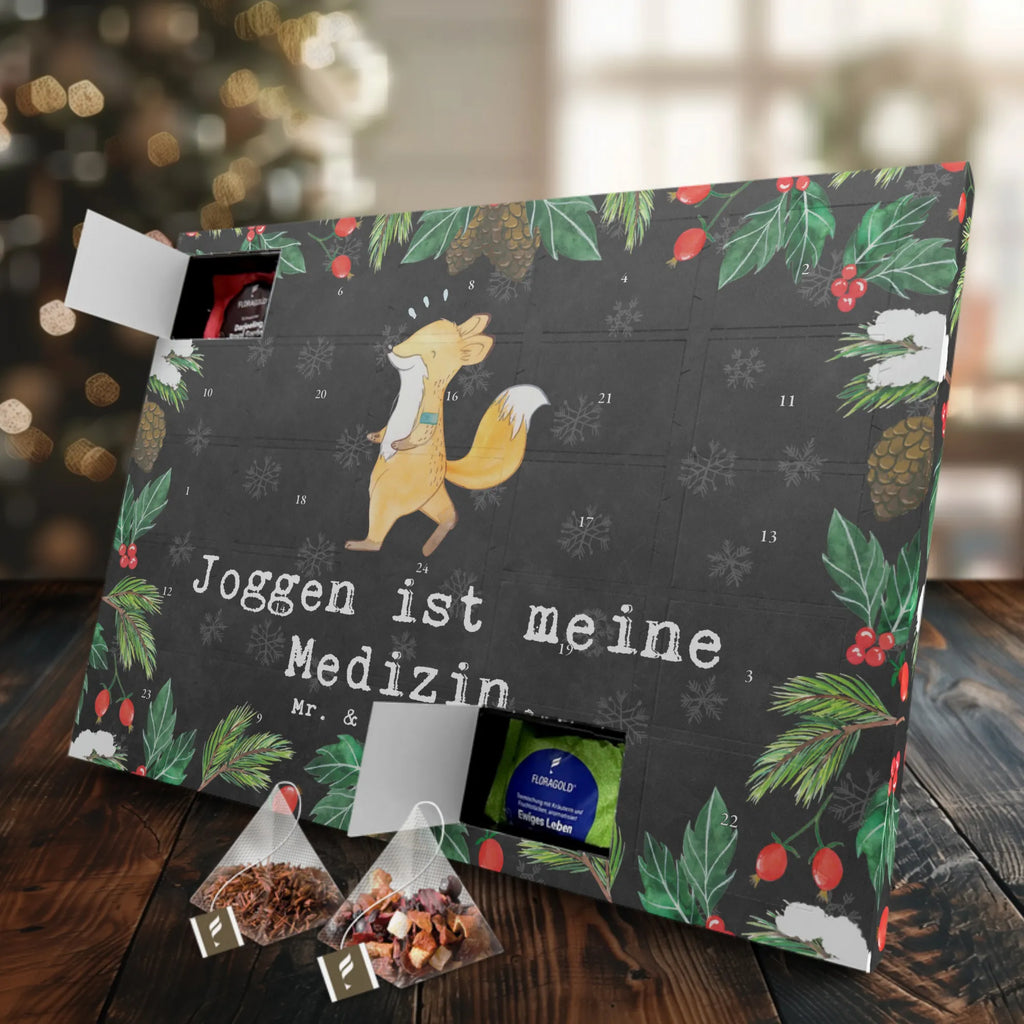 Tee Adventskalender Fuchs Joggen Adventskalender, Kerzen Adventskalender, Duftkerzen Adventskalender, Geschenk, Sport, Sportart, Hobby, Schenken, Danke, Dankeschön, Auszeichnung, Gewinn, Sportler, Joggen, Dauerlauf, Laufsport, Laufen