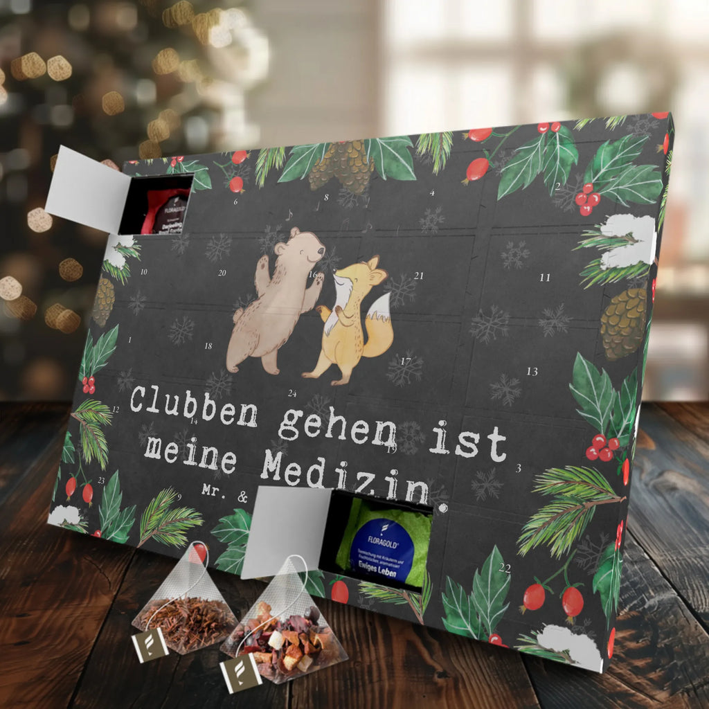 Tee Adventskalender Bär & Fuchs Disco Adventskalender, Kerzen Adventskalender, Duftkerzen Adventskalender, Geschenk, Sport, Sportart, Hobby, Schenken, Danke, Dankeschön, Auszeichnung, Gewinn, Sportler, Disco, Clubs, Tanzen, Feiern, Clubbing