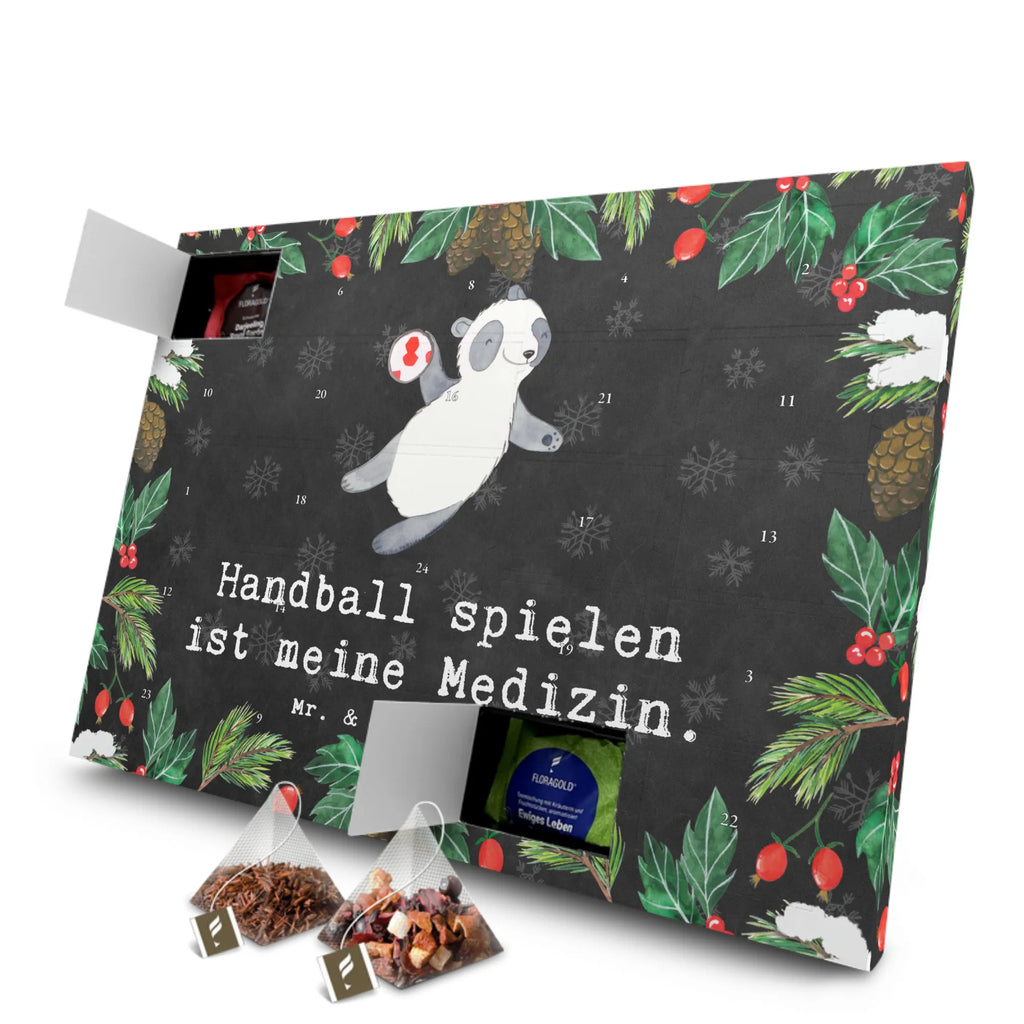 Tee Adventskalender Panda Handball spielen Adventskalender, Kerzen Adventskalender, Duftkerzen Adventskalender, Geschenk, Sport, Sportart, Hobby, Schenken, Danke, Dankeschön, Auszeichnung, Gewinn, Sportler, Handball spielen, Handball Turnier, Handball Club, Handball Verein