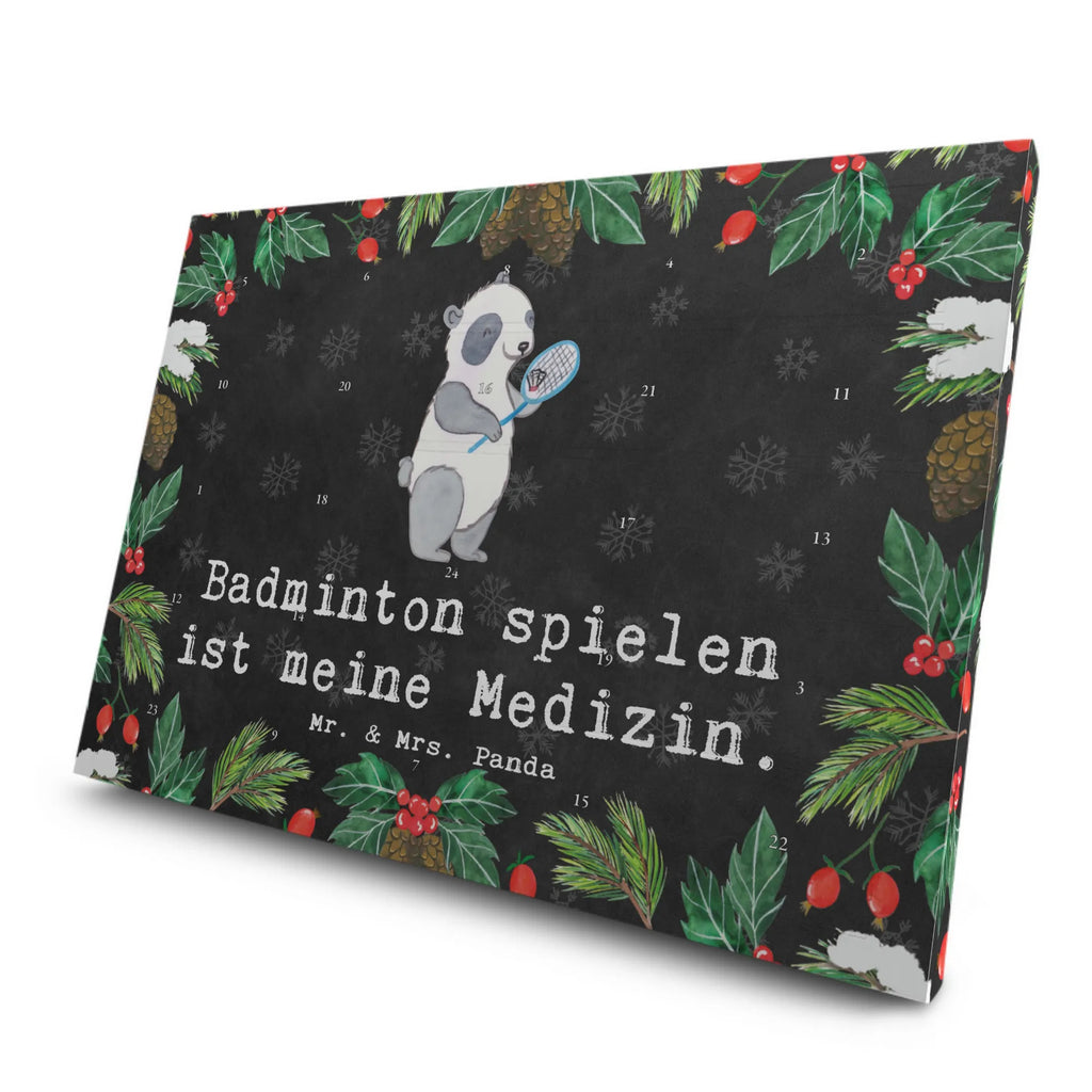 Tee Adventskalender Panda Badminton Adventskalender, Kerzen Adventskalender, Duftkerzen Adventskalender, Geschenk, Sport, Sportart, Hobby, Schenken, Danke, Dankeschön, Auszeichnung, Gewinn, Sportler, Badminton, Badminton spielen