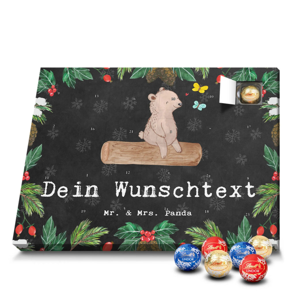 Personalisierter Kugel Markenschokolade Adventskalender Bär Naturliebhaber Personalisierter Kugel Markenschokolade Adventskalender, Geschenk, Sport, Sportart, Hobby, Schenken, Danke, Dankeschön, Auszeichnung, Gewinn, Sportler, Naturliebhaber, Outdoor, Wandern, Nature Lover