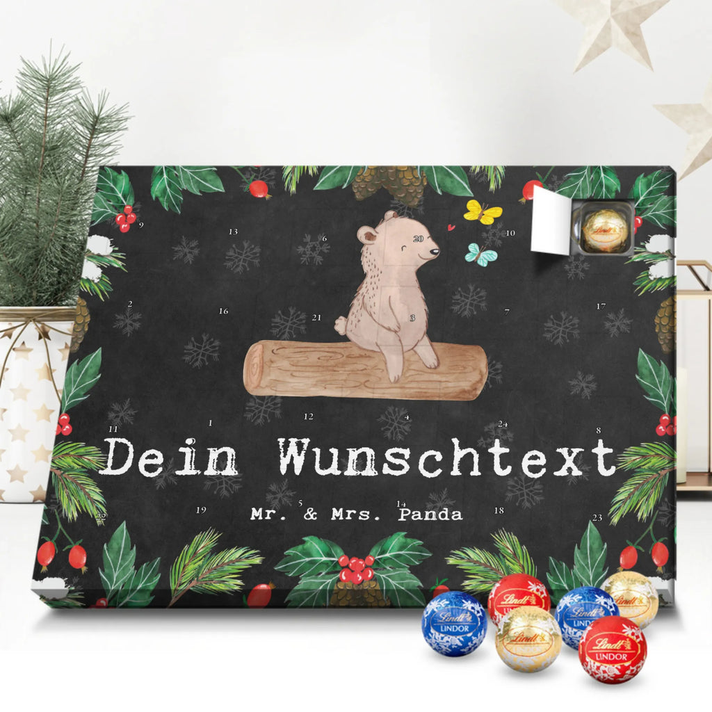 Personalisierter Kugel Markenschokolade Adventskalender Bär Naturliebhaber Personalisierter Kugel Markenschokolade Adventskalender, Geschenk, Sport, Sportart, Hobby, Schenken, Danke, Dankeschön, Auszeichnung, Gewinn, Sportler, Naturliebhaber, Outdoor, Wandern, Nature Lover