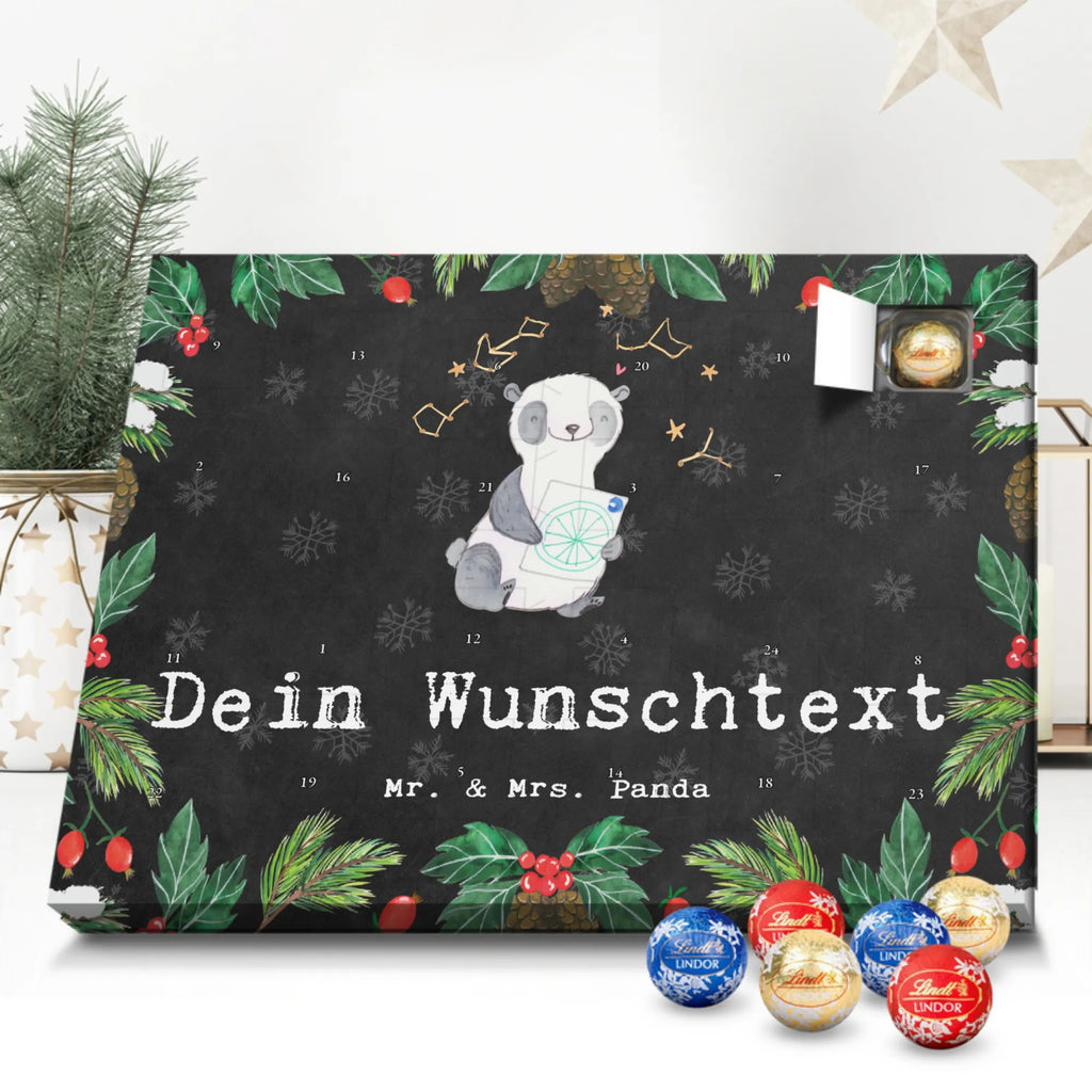 Personalisierter Kugel Markenschokolade Adventskalender Panda Astrologie Personalisierter Kugel Markenschokolade Adventskalender, Geschenk, Sport, Sportart, Hobby, Schenken, Danke, Dankeschön, Auszeichnung, Gewinn, Sportler, Astrologie, Horoskop, Sternbilder