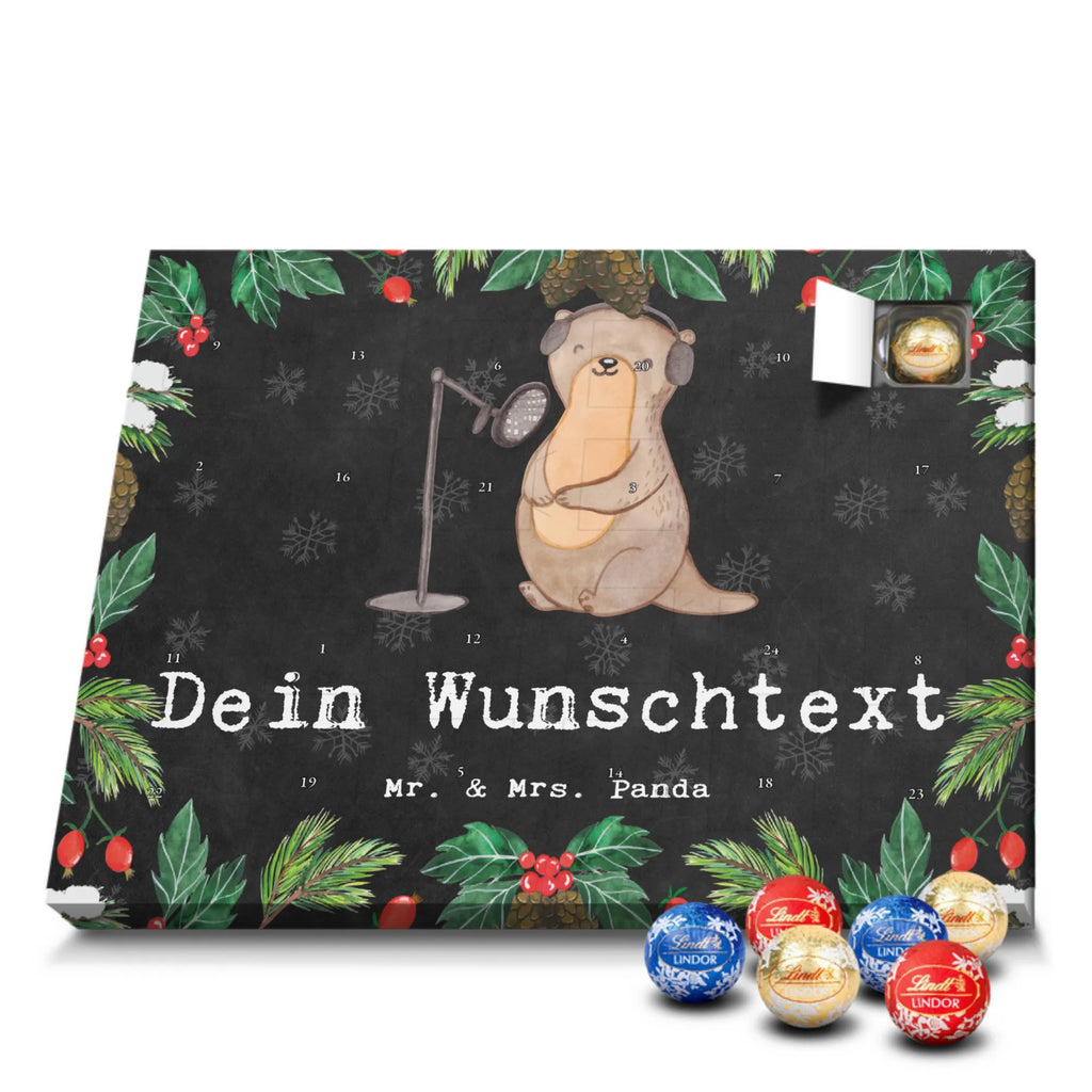 Personalisierter Kugel Markenschokolade Adventskalender Otter Podcast aufnehmen Personalisierter Kugel Markenschokolade Adventskalender, Geschenk, Sport, Sportart, Hobby, Schenken, Danke, Dankeschön, Auszeichnung, Gewinn, Sportler, Podcast aufnehmen, Podcast produzieren, Podcasterin, Podcaster