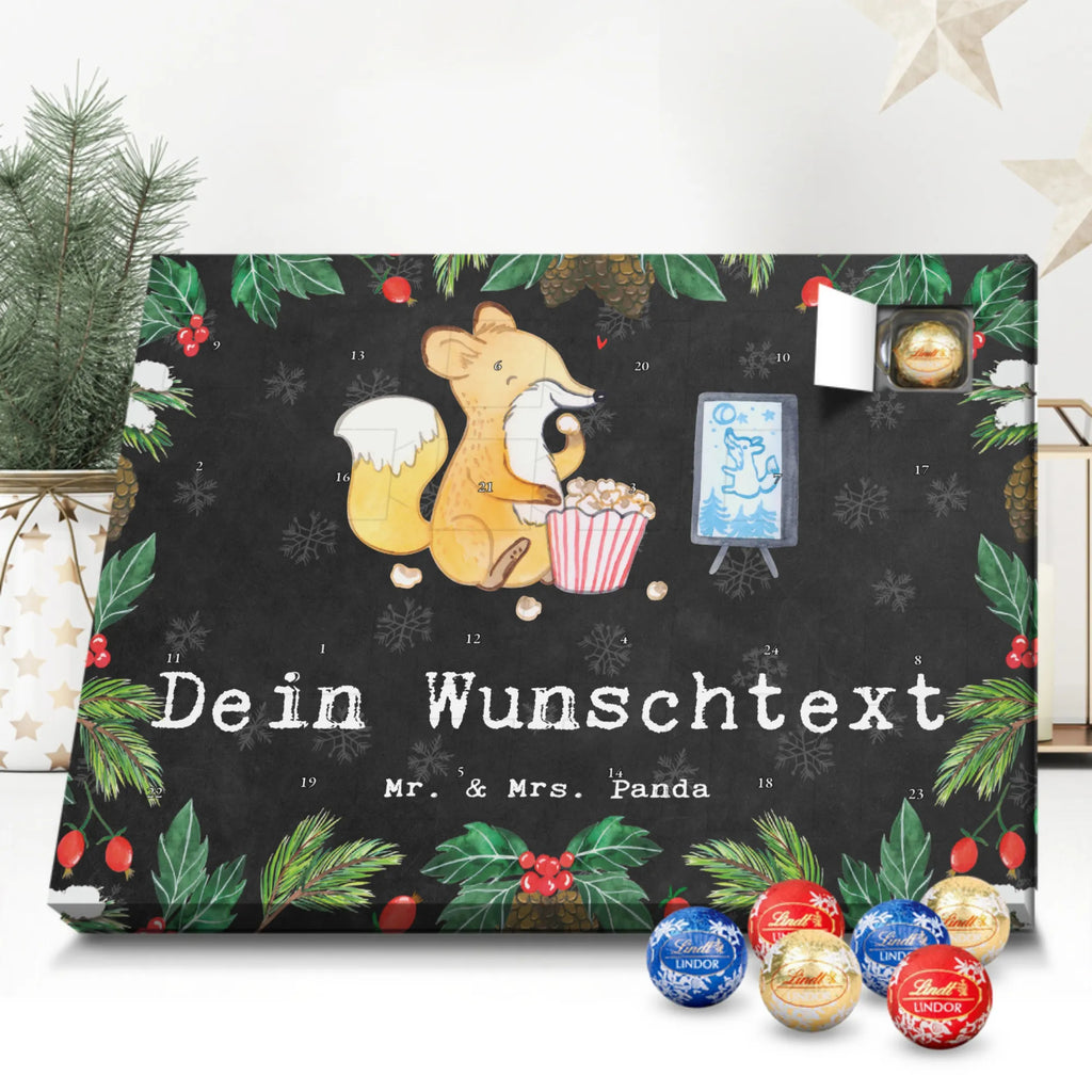 Personalisierter Kugel Markenschokolade Adventskalender Fuchs Filme gucken Personalisierter Kugel Markenschokolade Adventskalender, Geschenk, Sport, Sportart, Hobby, Schenken, Danke, Dankeschön, Auszeichnung, Gewinn, Sportler, Filmabend, Filme gucken, TV, Fernsehen, Kino