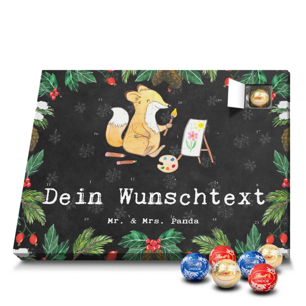 Personalisierter Kugel Markenschokolade Adventskalender Fuchs  Malen Personalisierter Kugel Markenschokolade Adventskalender, Geschenk, Sport, Sportart, Hobby, Schenken, Danke, Dankeschön, Auszeichnung, Gewinn, Sportler, Malen, Zeichnen, Hobbyzeichner, Künstler, Künstlerin