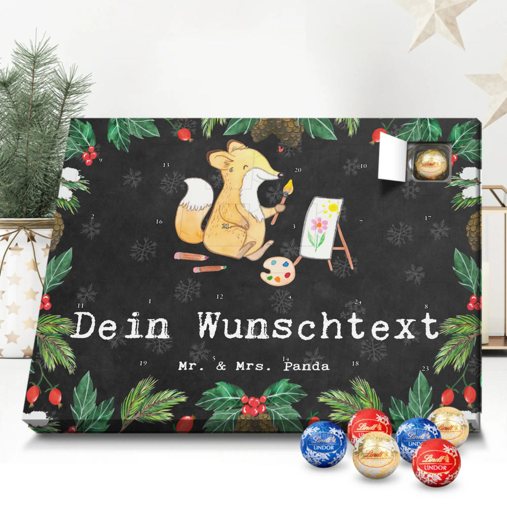 Personalisierter Kugel Markenschokolade Adventskalender Fuchs  Malen Personalisierter Kugel Markenschokolade Adventskalender, Geschenk, Sport, Sportart, Hobby, Schenken, Danke, Dankeschön, Auszeichnung, Gewinn, Sportler, Malen, Zeichnen, Hobbyzeichner, Künstler, Künstlerin