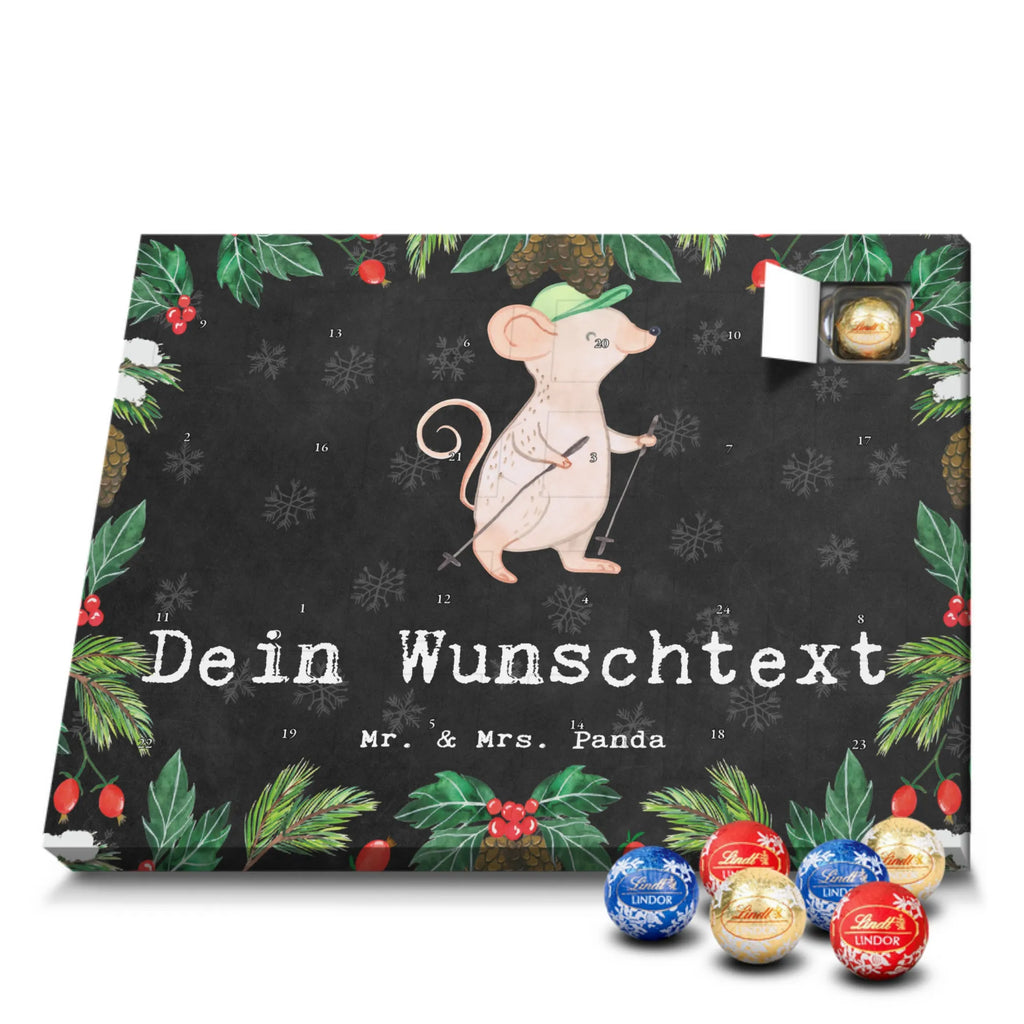 Personalisierter Kugel Markenschokolade Adventskalender Maus Walking Personalisierter Kugel Markenschokolade Adventskalender, Geschenk, Sport, Sportart, Hobby, Schenken, Danke, Dankeschön, Auszeichnung, Gewinn, Sportler, Walking, Walken, schnelles Gehen, Spazieren gehen