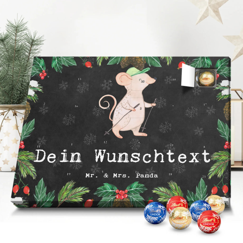 Personalisierter Kugel Markenschokolade Adventskalender Maus Walking Personalisierter Kugel Markenschokolade Adventskalender, Geschenk, Sport, Sportart, Hobby, Schenken, Danke, Dankeschön, Auszeichnung, Gewinn, Sportler, Walking, Walken, schnelles Gehen, Spazieren gehen