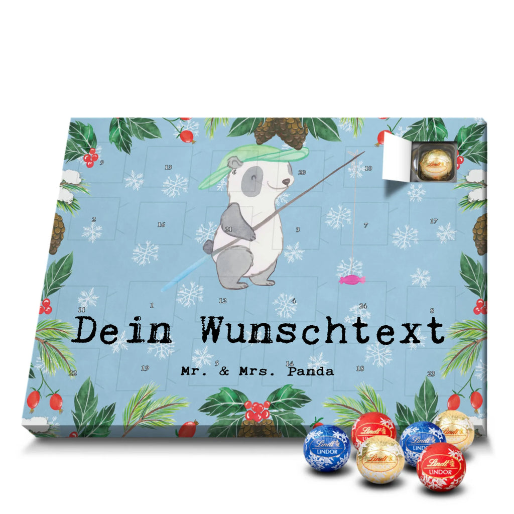 Personalisierter Kugel Markenschokolade Adventskalender Panda Angeln Personalisierter Kugel Markenschokolade Adventskalender, Geschenk, Sport, Sportart, Hobby, Schenken, Danke, Dankeschön, Auszeichnung, Gewinn, Sportler, angeln, Angelsport, Angelverein, Angler, angeln gehen, Hobbyangler