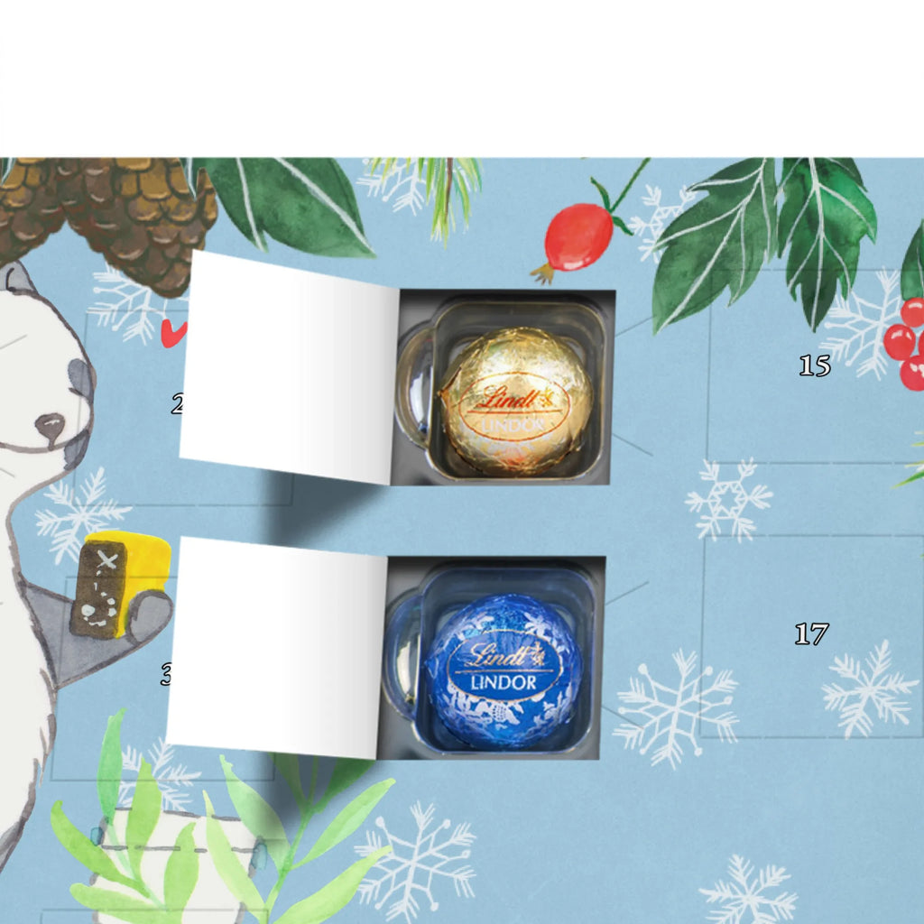 Personalisierter Kugel Markenschokolade Adventskalender Panda Geocaching Personalisierter Kugel Markenschokolade Adventskalender, Geschenk, Sport, Sportart, Hobby, Schenken, Danke, Dankeschön, Auszeichnung, Gewinn, Sportler, Geocaching, Schatzsuchen, GPS Schnitzeljagd, Opencaching