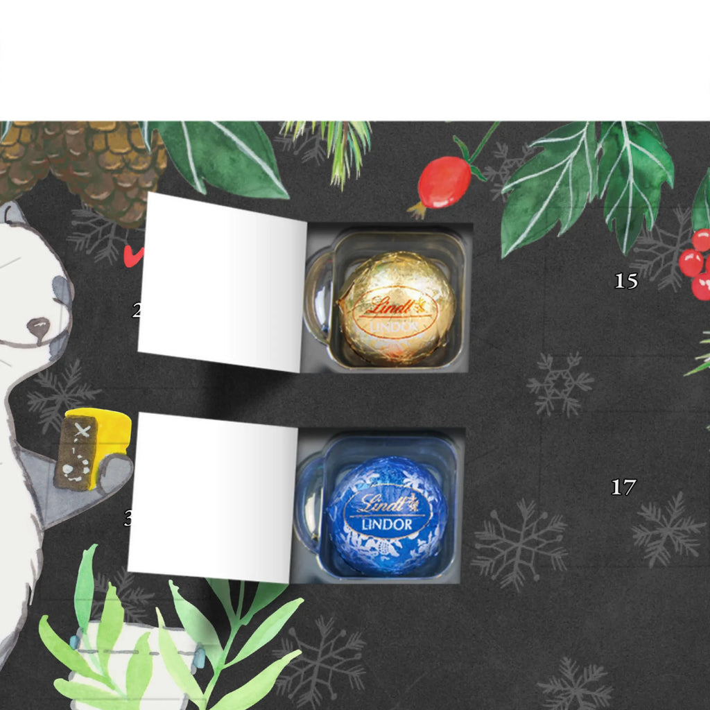 Personalisierter Kugel Markenschokolade Adventskalender Panda Geocaching Personalisierter Kugel Markenschokolade Adventskalender, Geschenk, Sport, Sportart, Hobby, Schenken, Danke, Dankeschön, Auszeichnung, Gewinn, Sportler, Geocaching, Schatzsuchen, GPS Schnitzeljagd, Opencaching