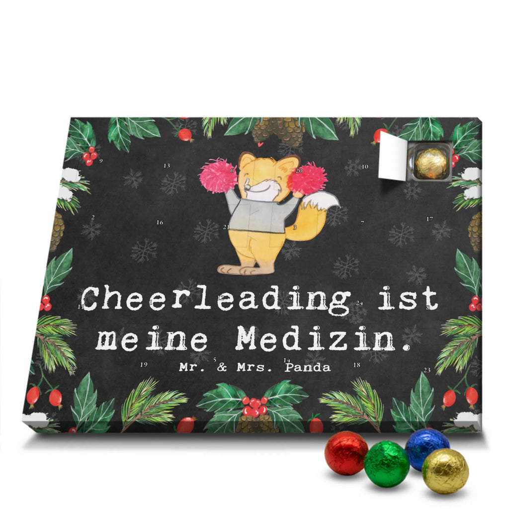 Schoko Adventskalender Fuchs Cheerleader Adventskalender, Schokoladen Adventskalender, Schoko Adventskalender, Geschenk, Sport, Sportart, Hobby, Schenken, Danke, Dankeschön, Auszeichnung, Gewinn, Sportler, Cheerleader, Cheerleading, Turnen, Turn Club, Turniere