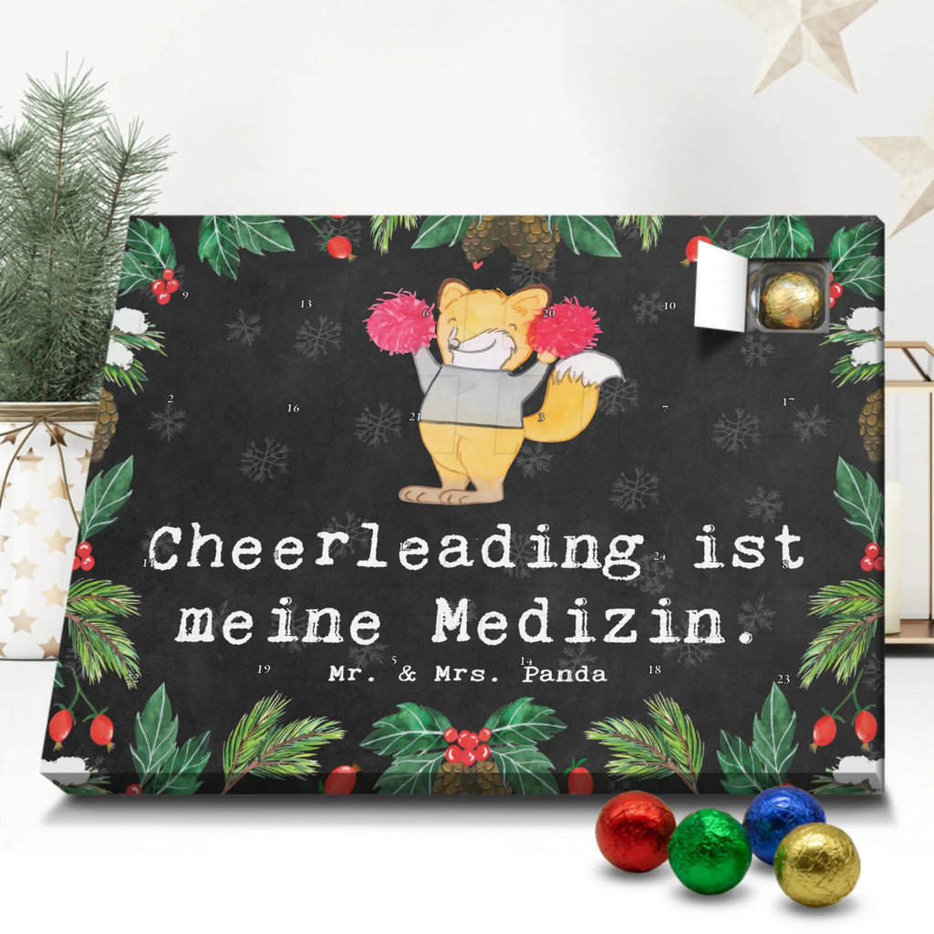 Schoko Adventskalender Fuchs Cheerleader Adventskalender, Schokoladen Adventskalender, Schoko Adventskalender, Geschenk, Sport, Sportart, Hobby, Schenken, Danke, Dankeschön, Auszeichnung, Gewinn, Sportler, Cheerleader, Cheerleading, Turnen, Turn Club, Turniere