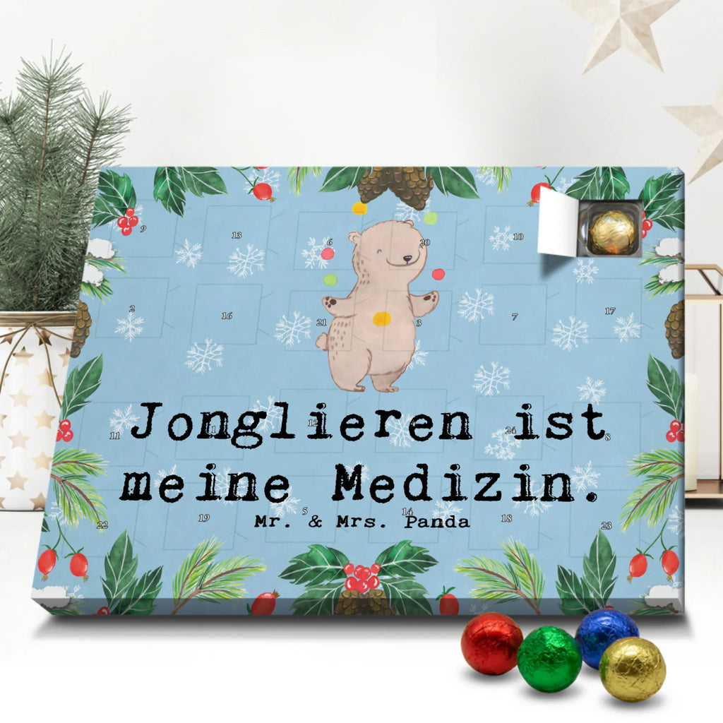 Schoko Adventskalender Bär Jonglieren Adventskalender, Schokoladen Adventskalender, Schoko Adventskalender, Geschenk, Sport, Sportart, Hobby, Schenken, Danke, Dankeschön, Auszeichnung, Gewinn, Sportler, Jonglieren, Jongleur, Zirkus, Artistik