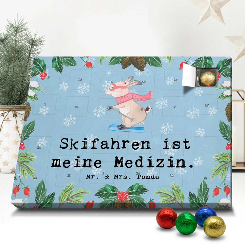 Schoko Adventskalender Hase Skifahren Adventskalender, Schokoladen Adventskalender, Schoko Adventskalender, Geschenk, Sport, Sportart, Hobby, Schenken, Danke, Dankeschön, Auszeichnung, Gewinn, Sportler, Ski fahren, Skifahren, Skisport, Skiwettbewerb, Skirennen