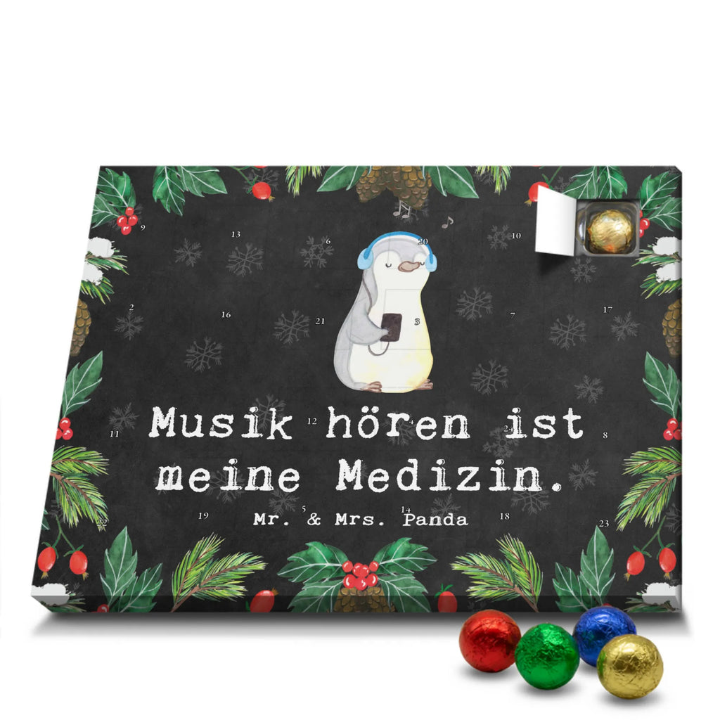 Schoko Adventskalender Pinguin Musik hören Adventskalender, Schokoladen Adventskalender, Schoko Adventskalender, Geschenk, Sport, Sportart, Hobby, Schenken, Danke, Dankeschön, Auszeichnung, Gewinn, Sportler, Musik hören, Lieblingssong