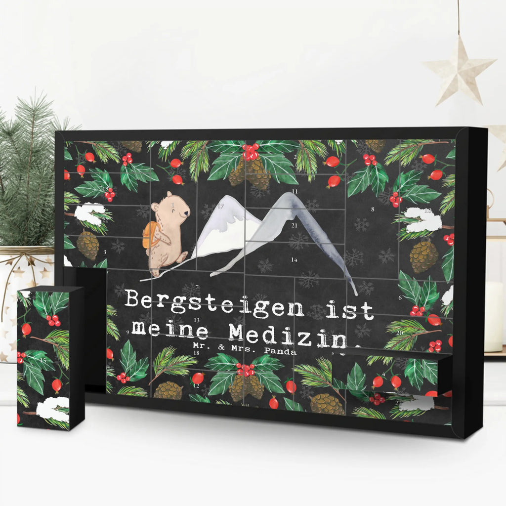 Befüllbarer Adventskalender Bär Bergsteigen Befüllbarer Adventskalender, Adventskalender zum selbst befüllen, Geschenk, Sport, Sportart, Hobby, Schenken, Danke, Dankeschön, Auszeichnung, Gewinn, Sportler, Bergsteigen, wandern, Bergsport, Trekking, Alpinismus, Alpinwandern