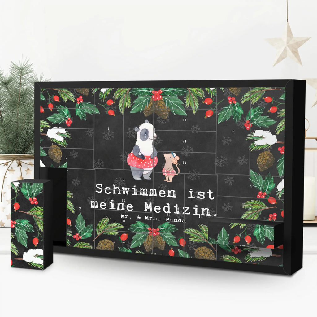 Befüllbarer Adventskalender Otter Schwimmen Befüllbarer Adventskalender, Adventskalender zum selbst befüllen, Geschenk, Sport, Sportart, Hobby, Schenken, Danke, Dankeschön, Auszeichnung, Gewinn, Sportler, Schwimmen, Schwimmkurs, Wassersport