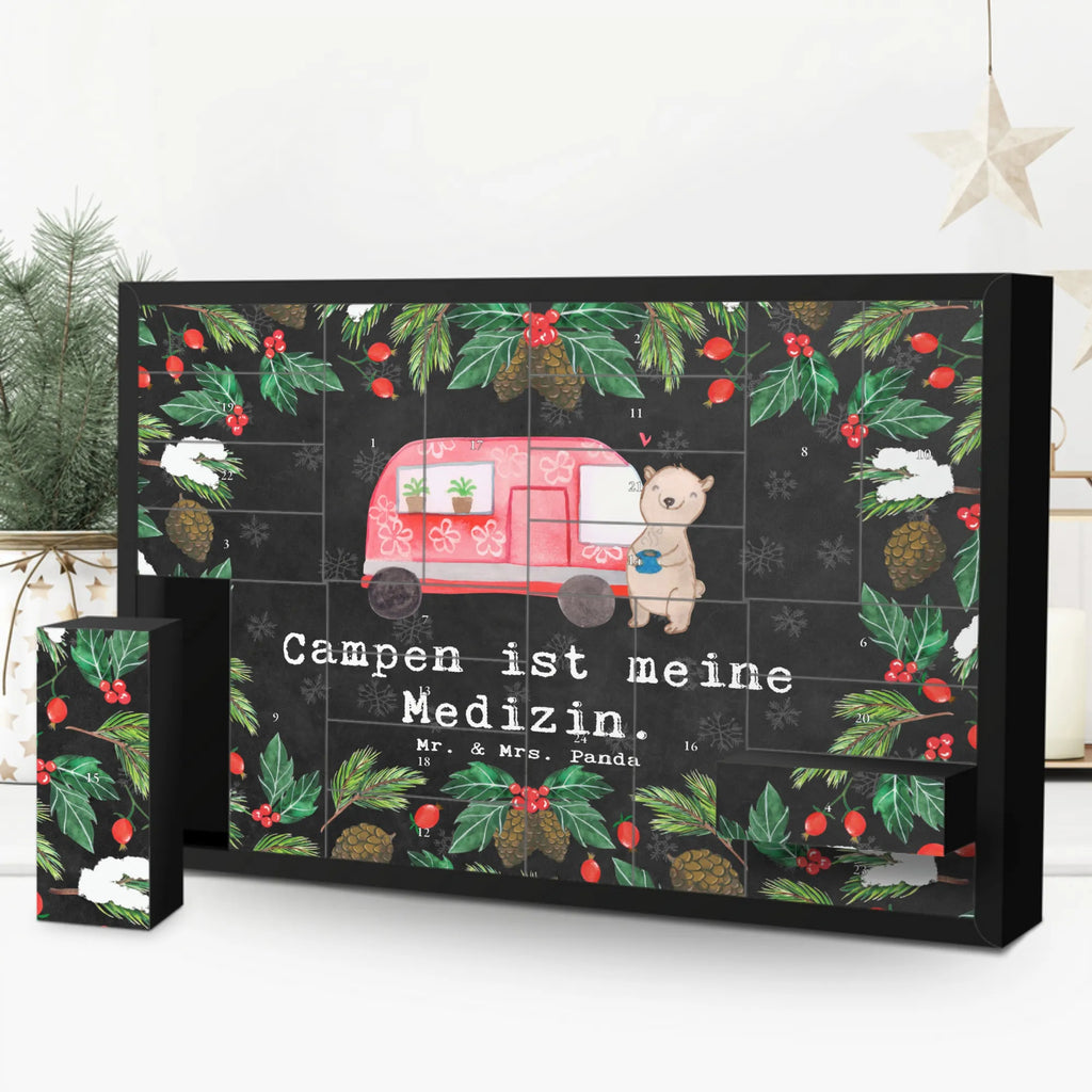 Befüllbarer Adventskalender Bär Camper Befüllbarer Adventskalender, Adventskalender zum selbst befüllen, Geschenk, Sport, Sportart, Hobby, Schenken, Danke, Dankeschön, Auszeichnung, Gewinn, Sportler, Camper, Campen, Zelten, Campingplatz, Wohnmobil, Roadtrip, Urlaub