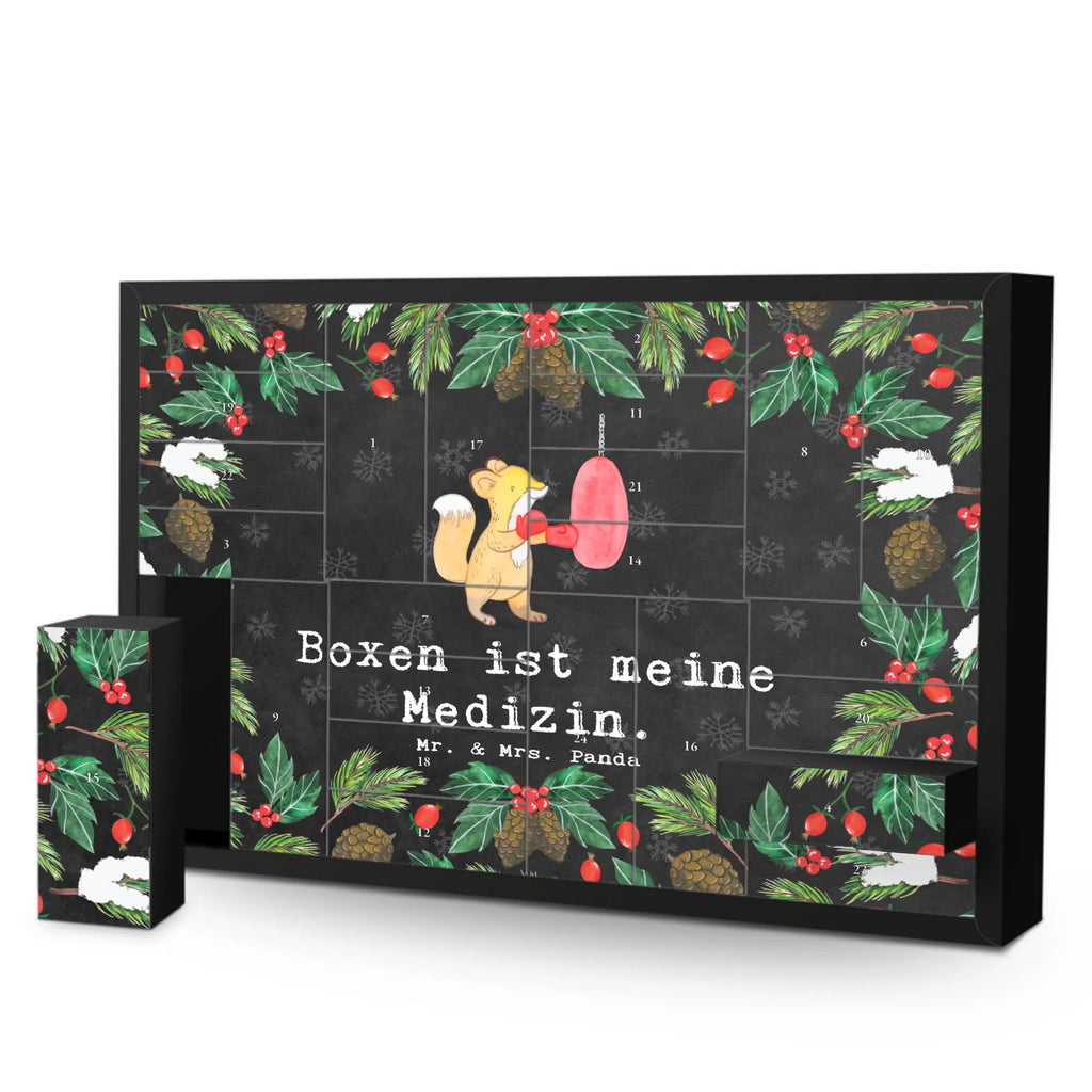 Befüllbarer Adventskalender Fuchs Boxen Befüllbarer Adventskalender, Adventskalender zum selbst befüllen, Geschenk, Sport, Sportart, Hobby, Schenken, Danke, Dankeschön, Auszeichnung, Gewinn, Sportler, Boxen, Boxkampf, Boxtraining