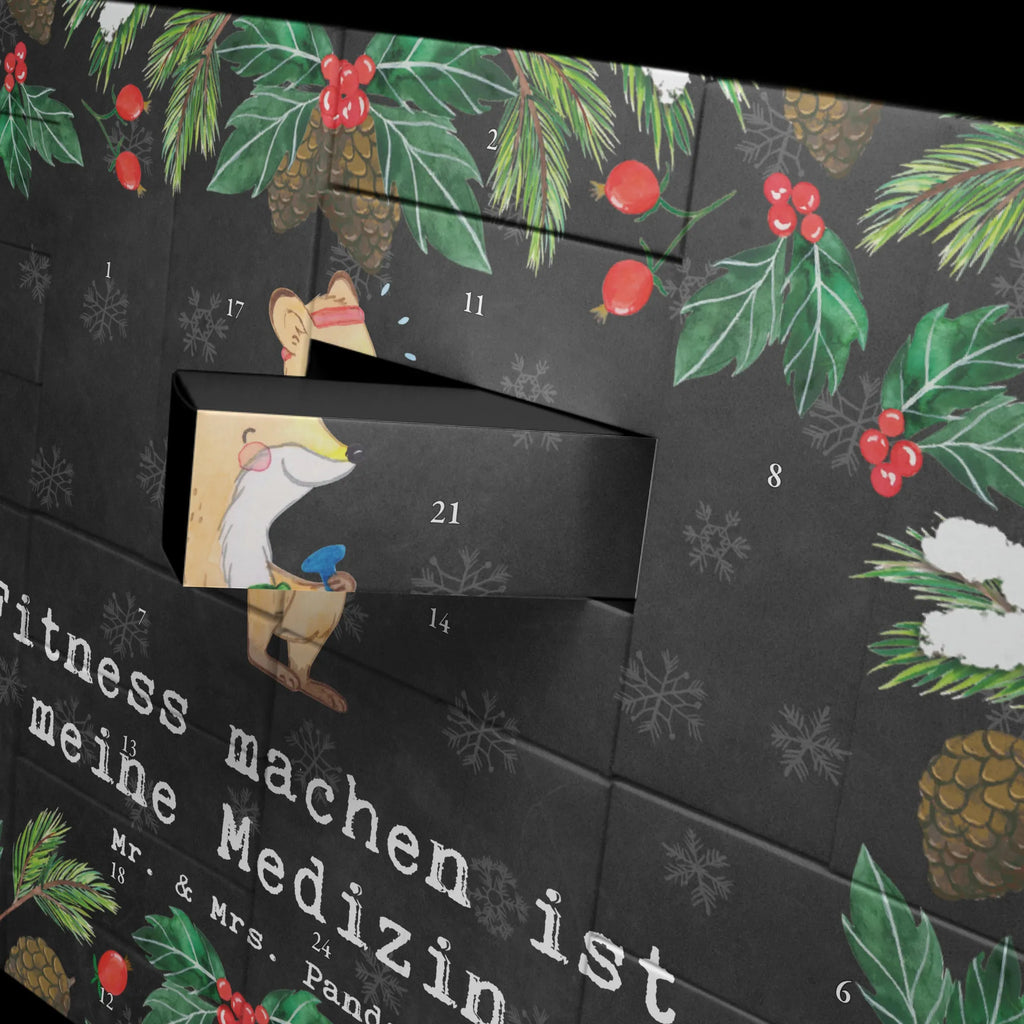 Befüllbarer Adventskalender Fuchs Fitness Befüllbarer Adventskalender, Adventskalender zum selbst befüllen, Geschenk, Sport, Sportart, Hobby, Schenken, Danke, Dankeschön, Auszeichnung, Gewinn, Sportler, Fitness, Sport treiben, Fitnessstudio, Sportclub, Kraftsport