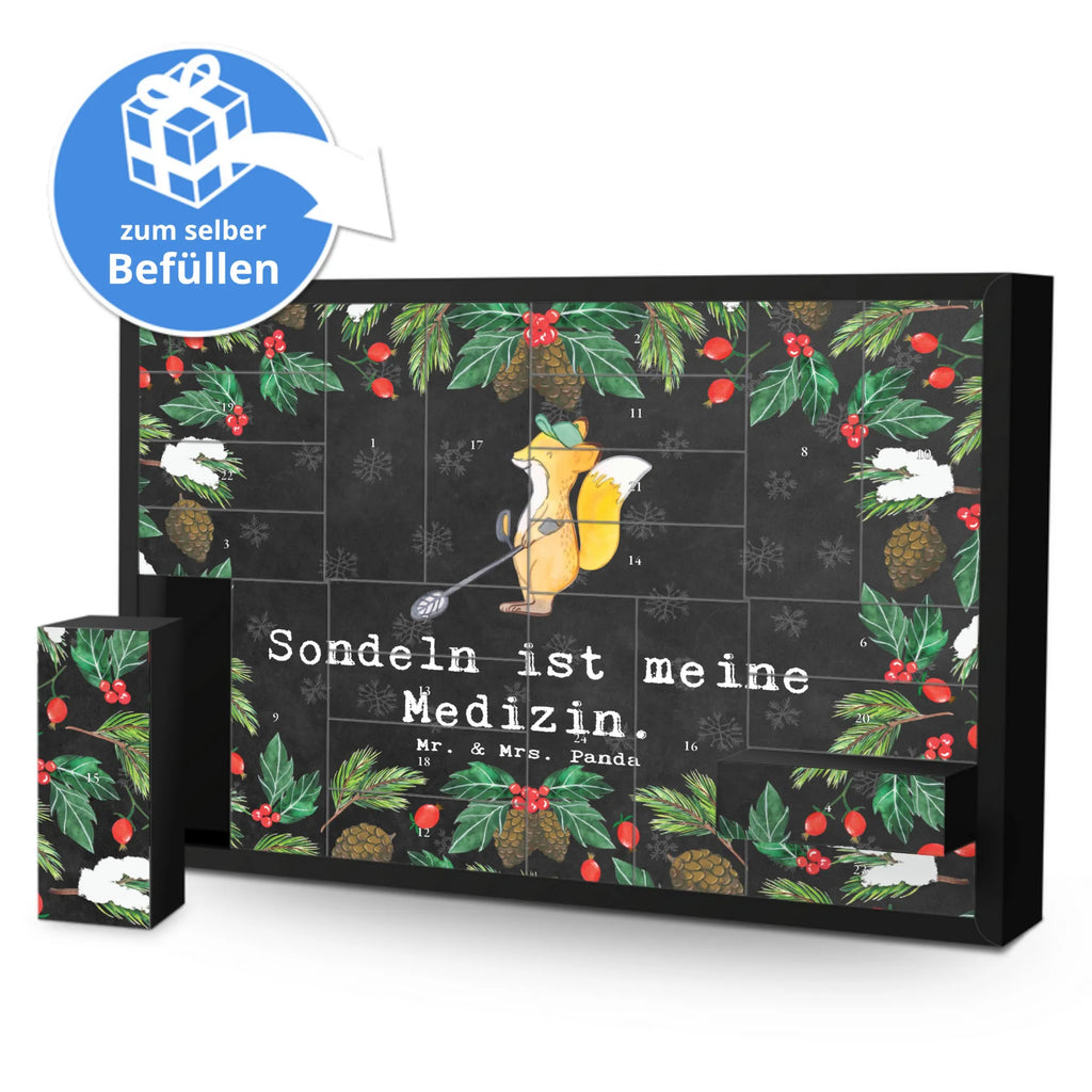 Befüllbarer Adventskalender Fuchs Metalldetektor Befüllbarer Adventskalender, Adventskalender zum selbst befüllen, Geschenk, Sport, Sportart, Hobby, Schenken, Danke, Dankeschön, Auszeichnung, Gewinn, Sportler, Metalldetektor, Schatzsuche, Sondengänger, Münzen suchen, sondeln