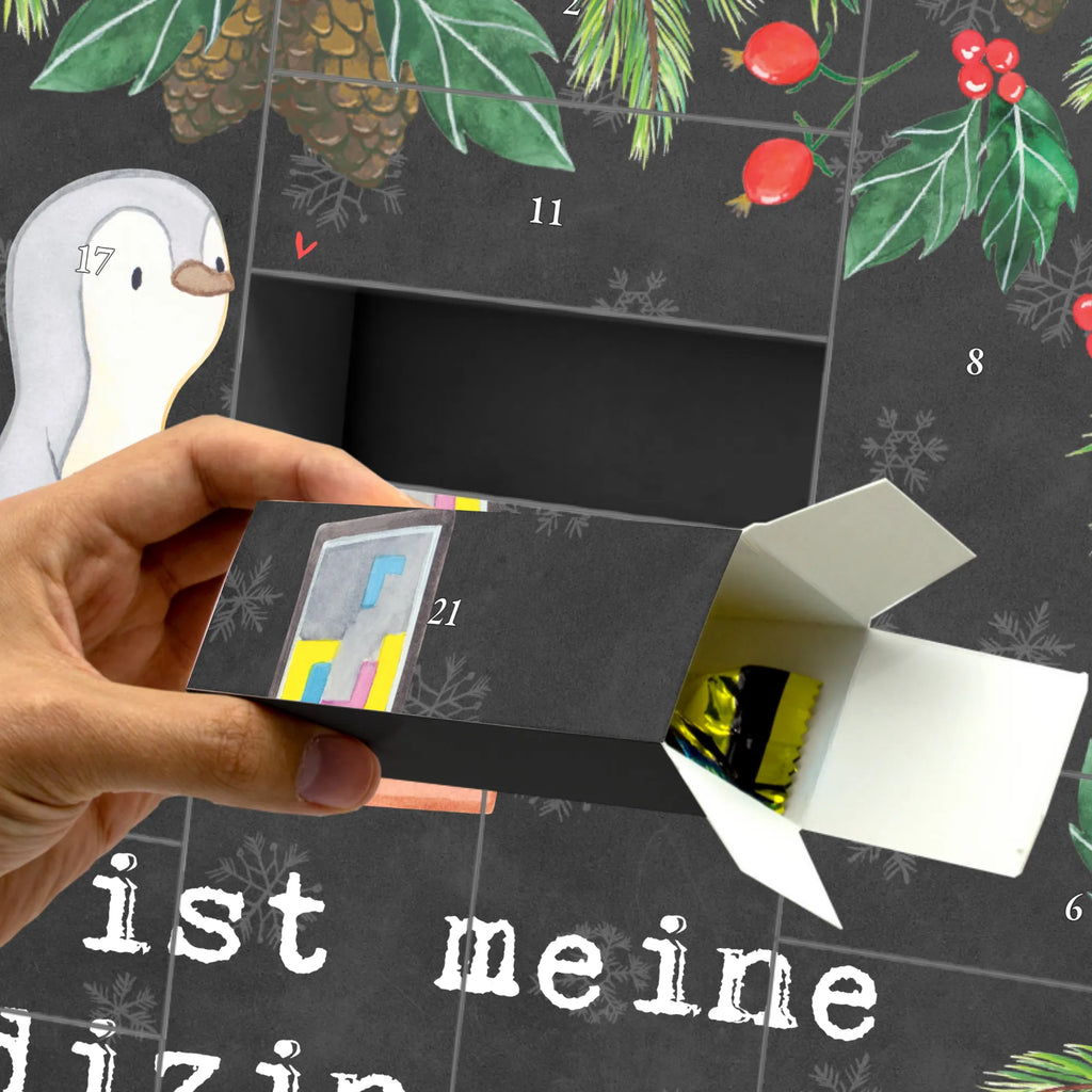 Befüllbarer Adventskalender Pinguin Zocken Befüllbarer Adventskalender, Adventskalender zum selbst befüllen, Geschenk, Sport, Sportart, Hobby, Schenken, Danke, Dankeschön, Auszeichnung, Gewinn, Sportler, Zocken, Gaming, Videospiele, Videogames