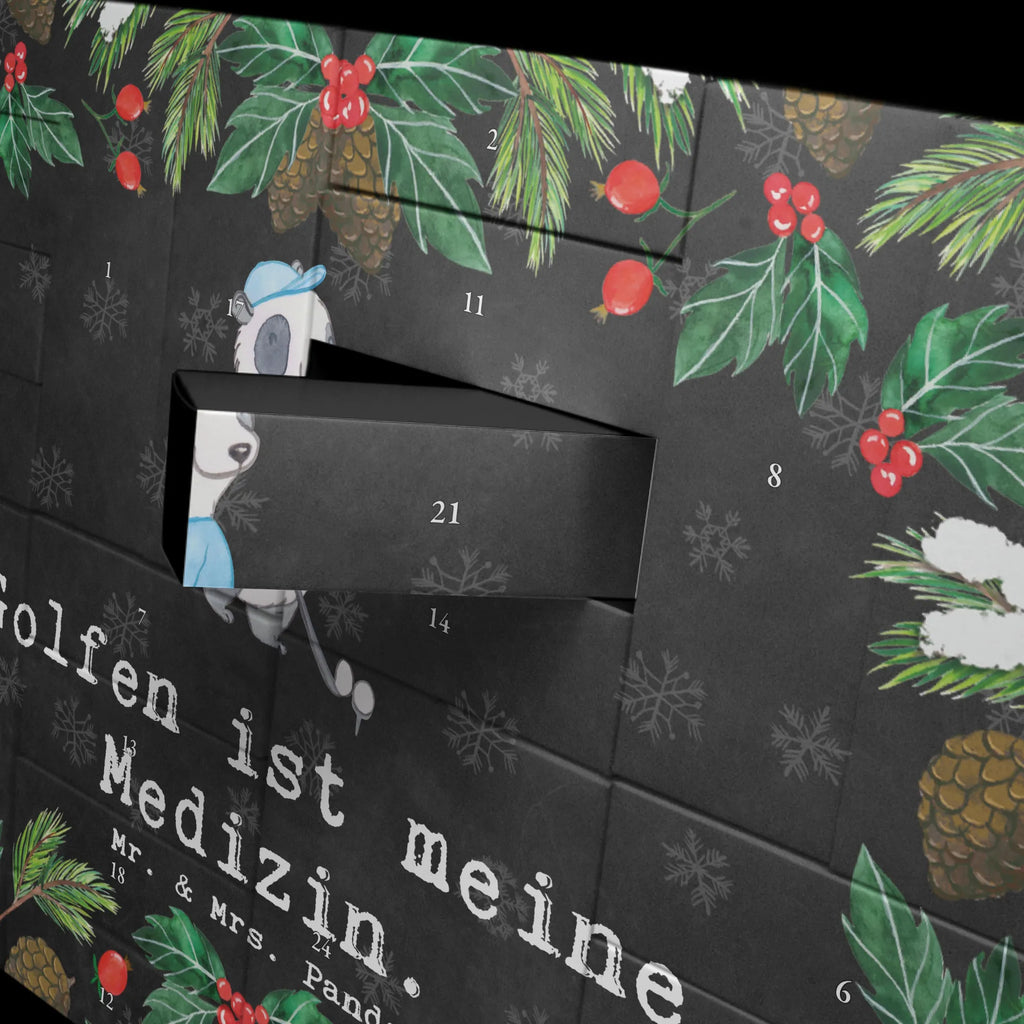 Befüllbarer Adventskalender Panda Golfen Befüllbarer Adventskalender, Adventskalender zum selbst befüllen, Geschenk, Sport, Sportart, Hobby, Schenken, Danke, Dankeschön, Auszeichnung, Gewinn, Sportler, Golfen, Golf spielen, Golfplatz, Golfturnier, Golf Verein